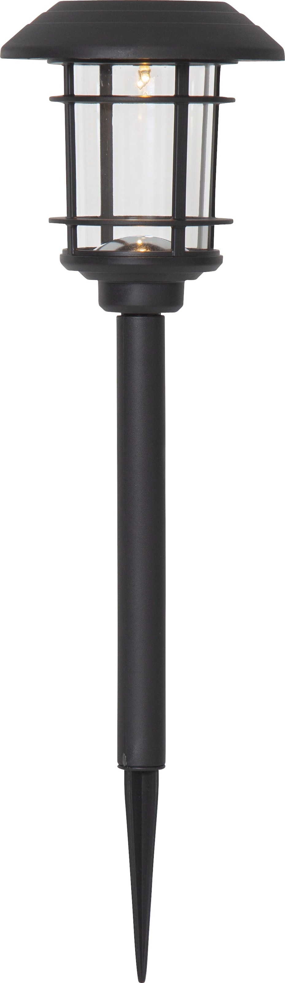 Parforce Traditional Hunting LED Solarleuchte »Solar-Wegleuchte Fride« LED-Board 3 Stk. Warmweiß 3er-Set, Dämmerungssensor, Bollard-Optik
