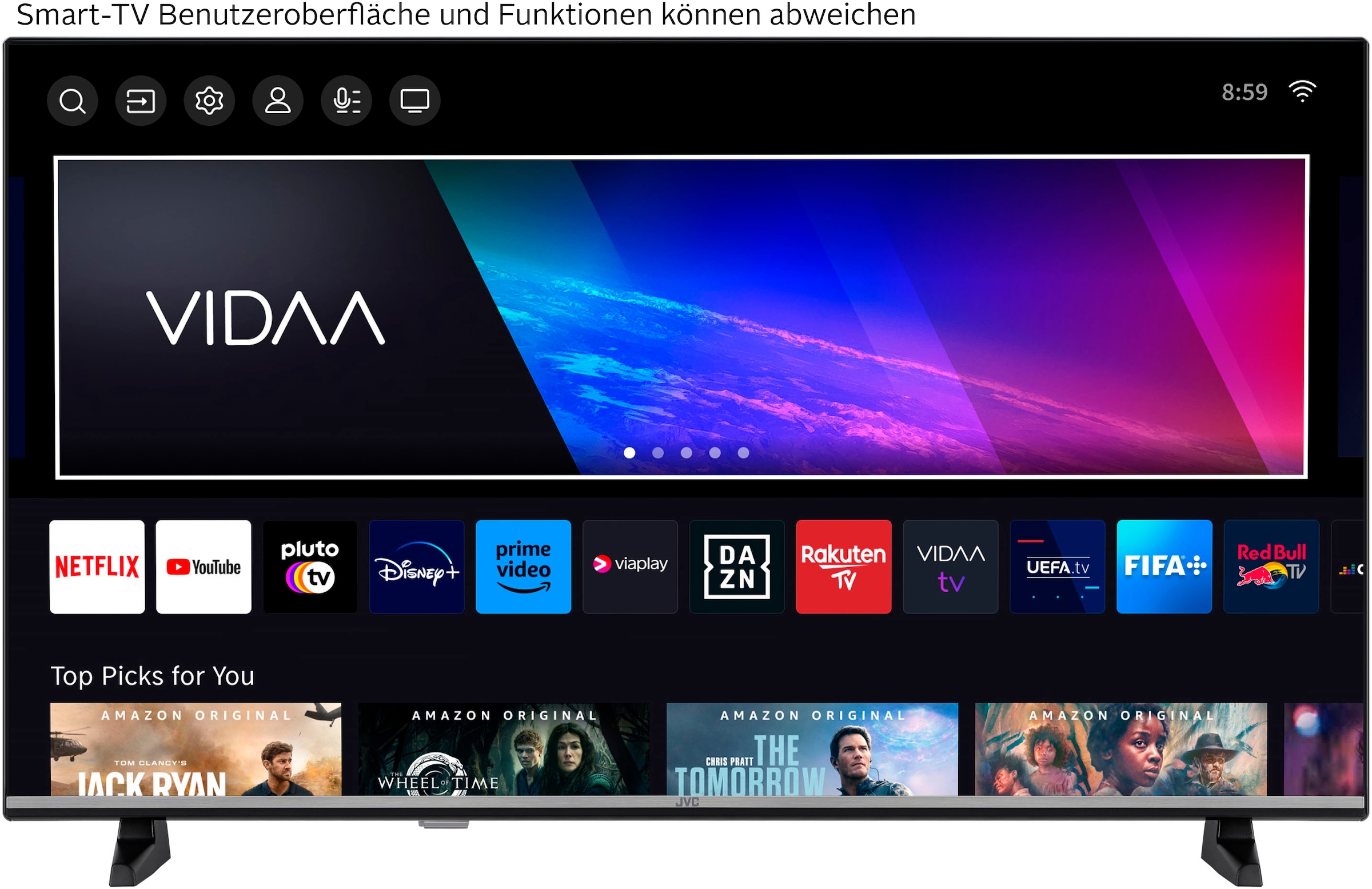JVC LED-Fernseher »LT-40VDF5455«, Smart-TV