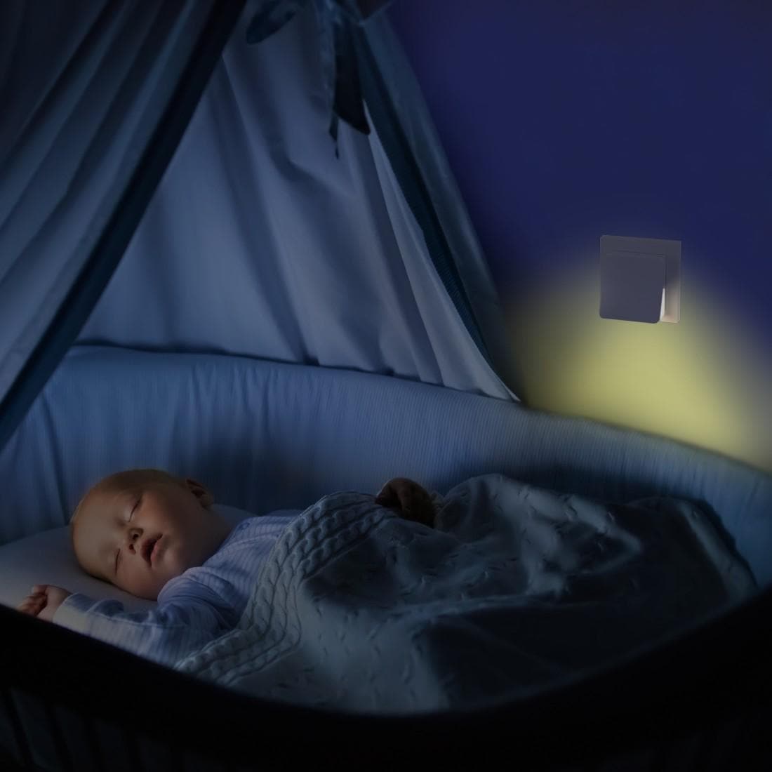 Hama LED Nachtlicht »Nachtlicht für Licht, IP UNIVERSAL Jahre Steckdose Babys Kinder, ➥ 3 mit XXL und | Dämmerungssensor, Anwendung energiesparende Garantie für warmen 20«, Erwachsene