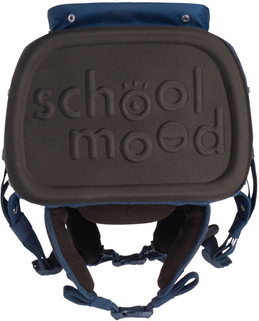 SCHOOL-MOOD® Schulranzen »Rebel Air+, Moritz (Weltall)«, retroreflektierende Flächen, aus recyceltem Material