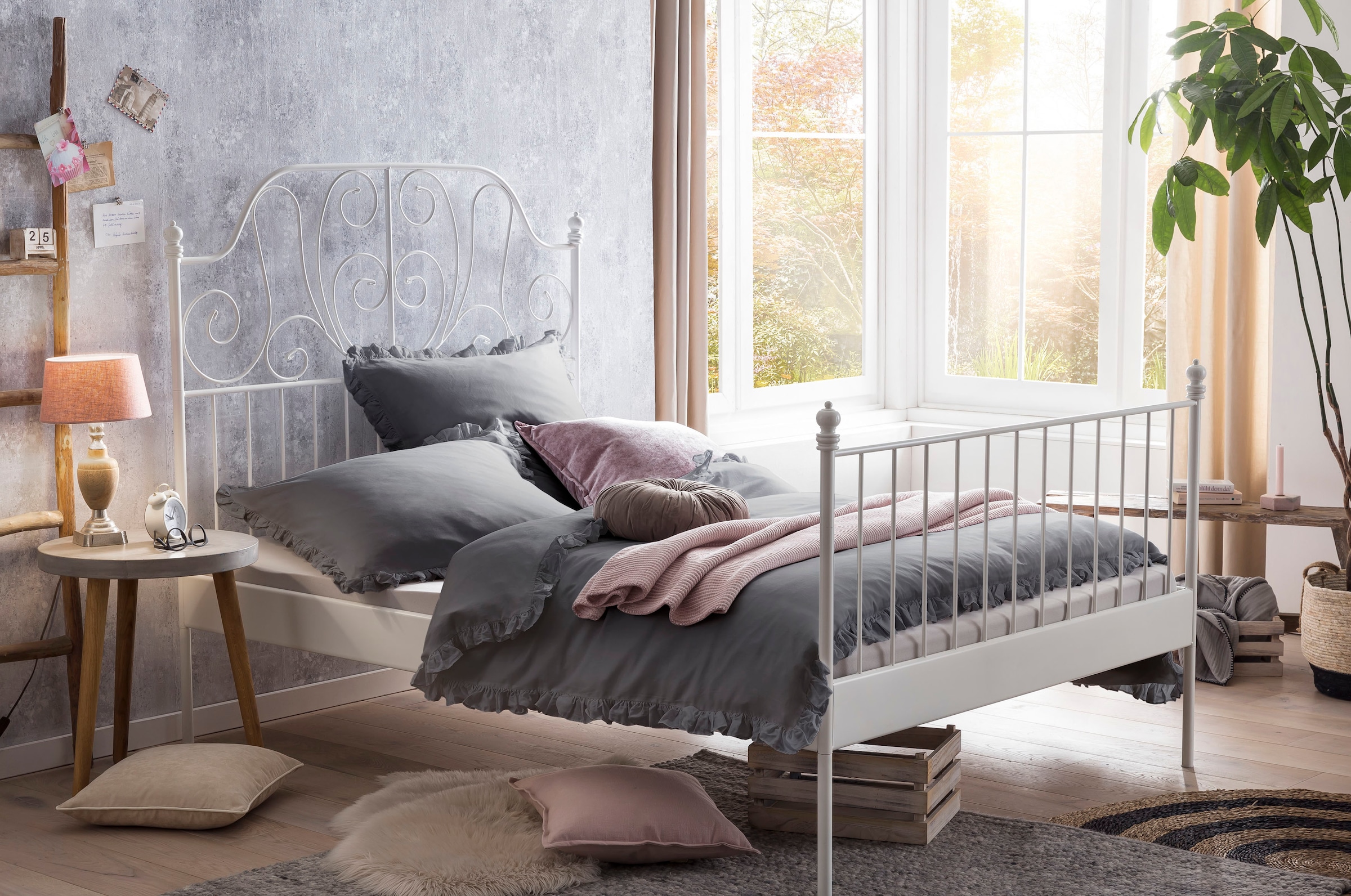 done.® Bettwäsche »Amelie« beidseitig bedruckte Bettwäsche mit Keder