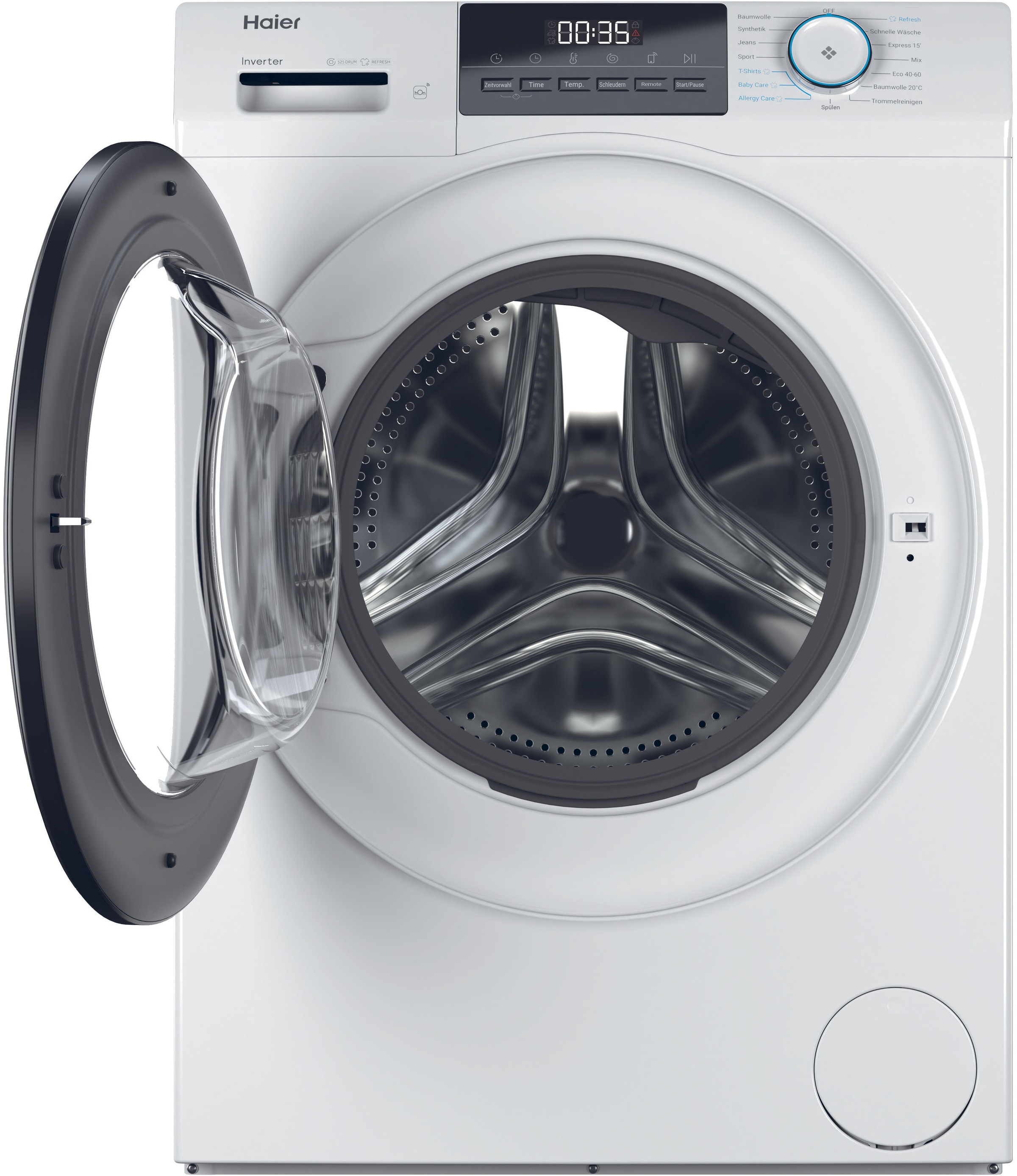 Haier Waschmaschine »HW80-BP14929BU1«, 8 kg, 1400 U/min, hOn App