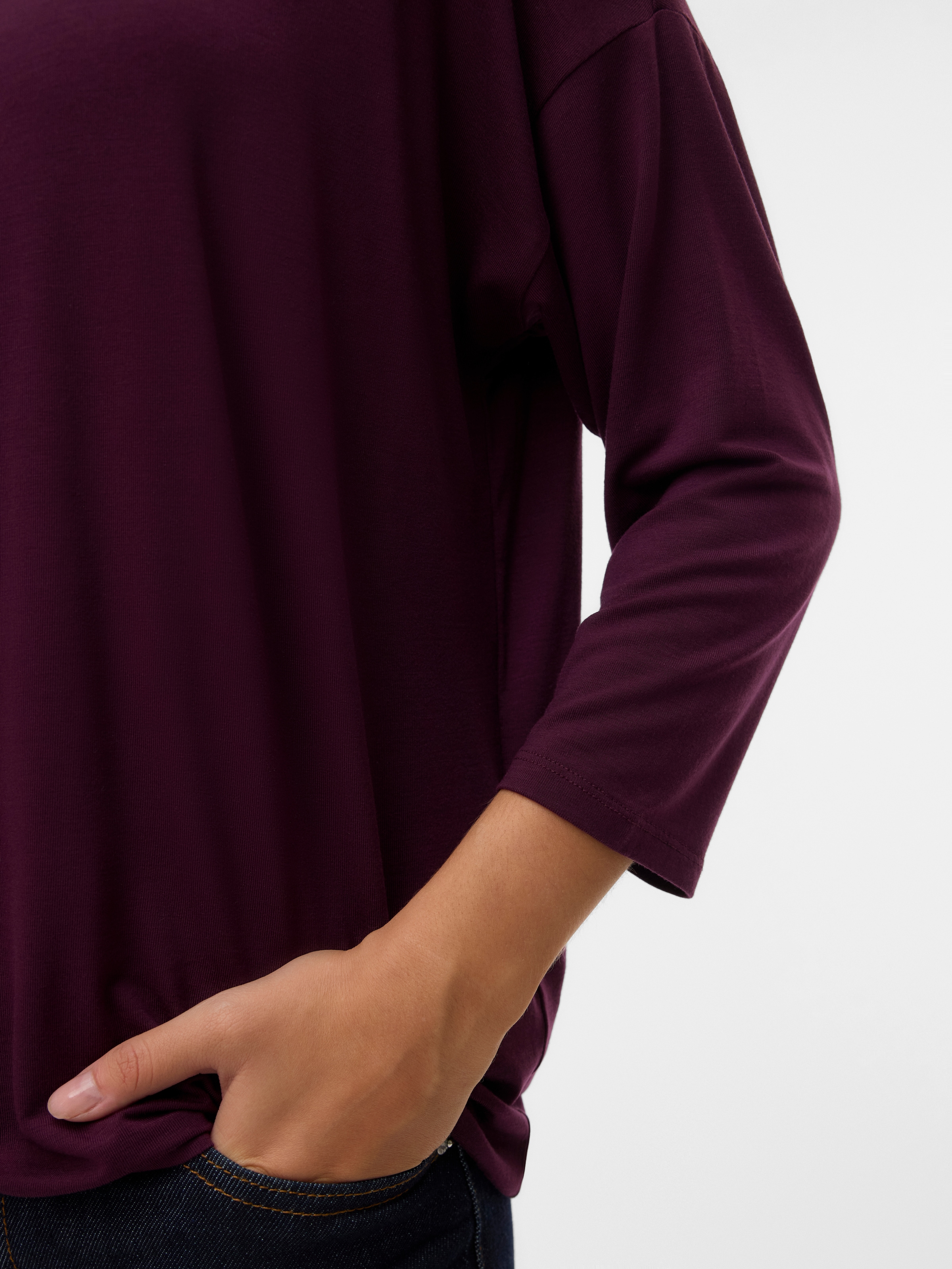 Vero Moda 3/4-Arm-Shirt »VMAVA 3/4 TOP JRS GA NOOS«