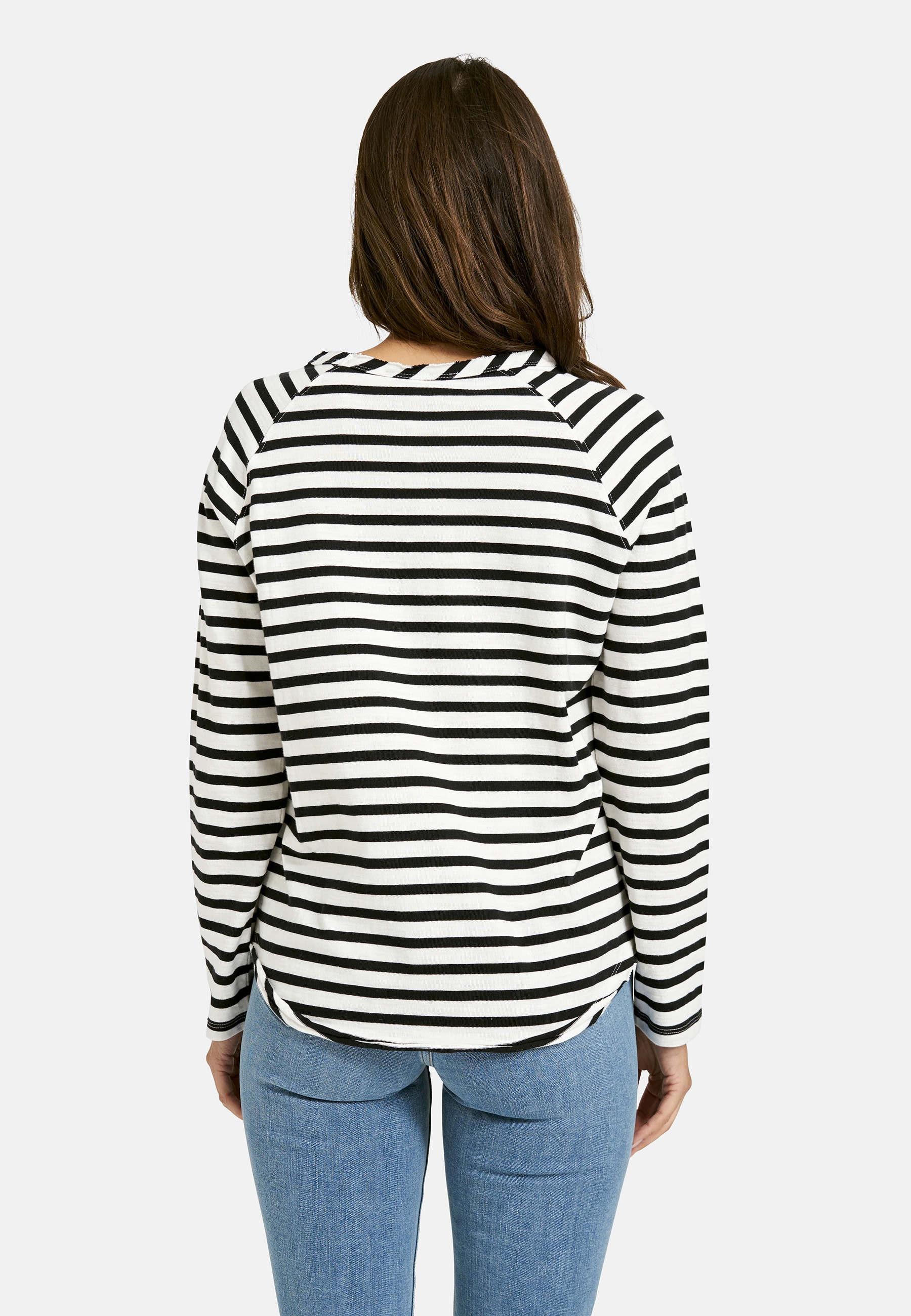 Smith & Soul Langarmshirt aus Baumwolle, Rundhals