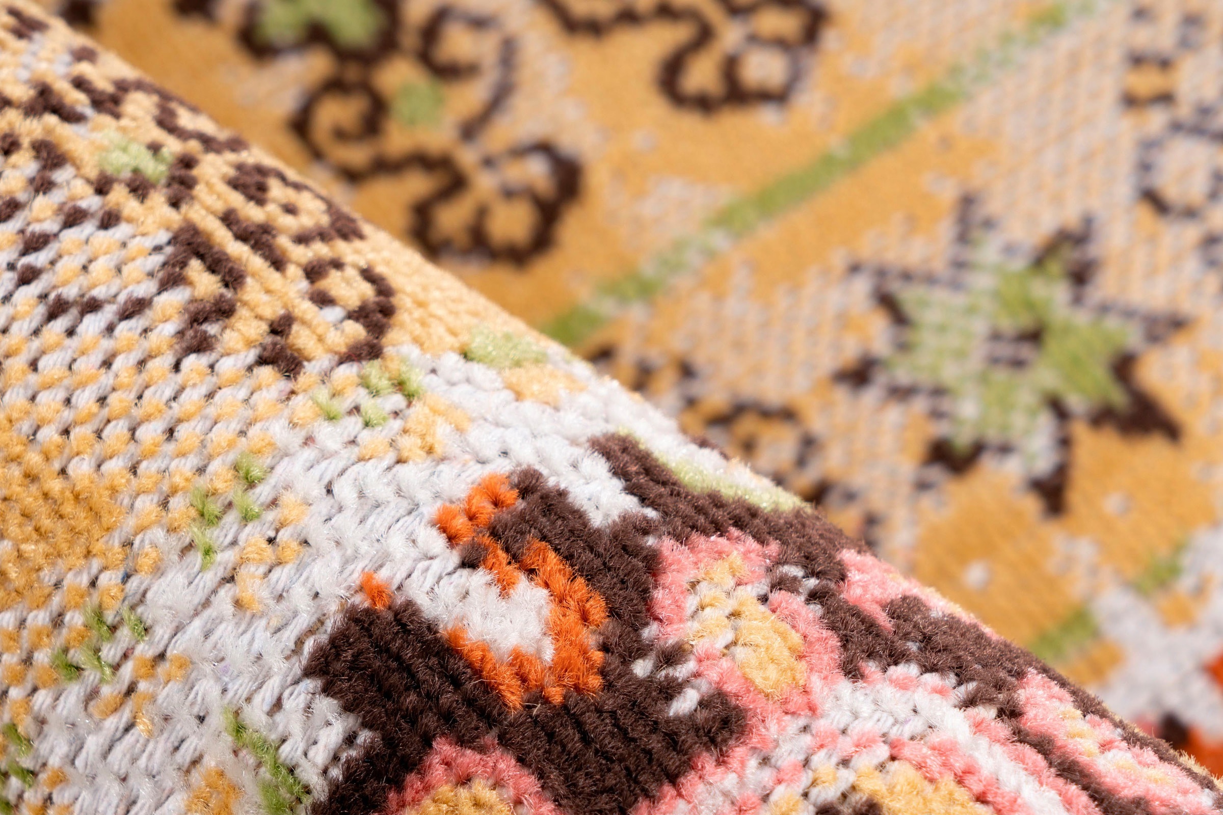 my home Teppich »Darian« rechteckig 6 mm Höhe Wohnzimmer