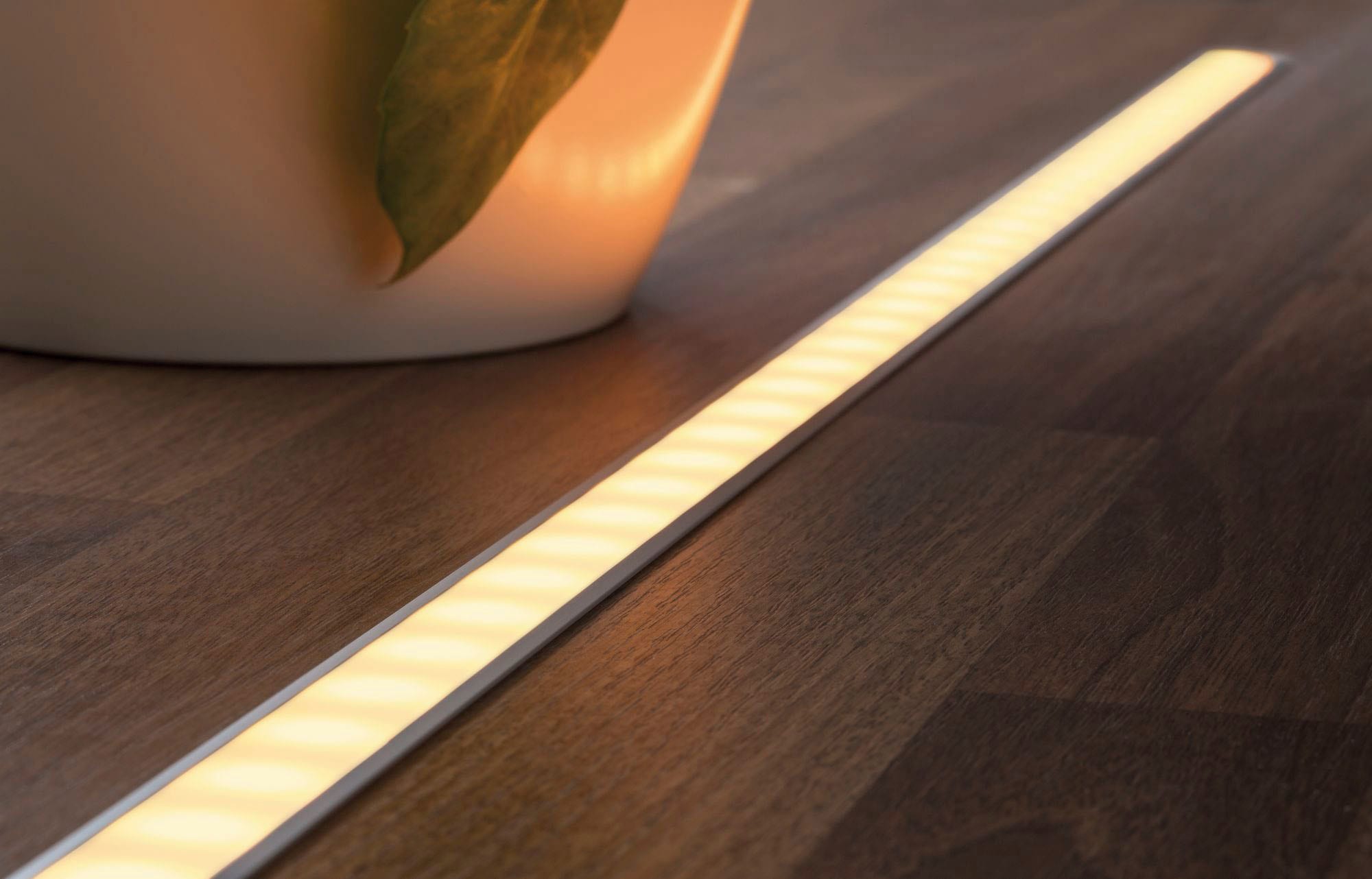 Paulmann LED-Streifen »Floor Profil mit Diffusor 100cm Alu eloxiert, Satin,Alu/Kunststoff Alu«