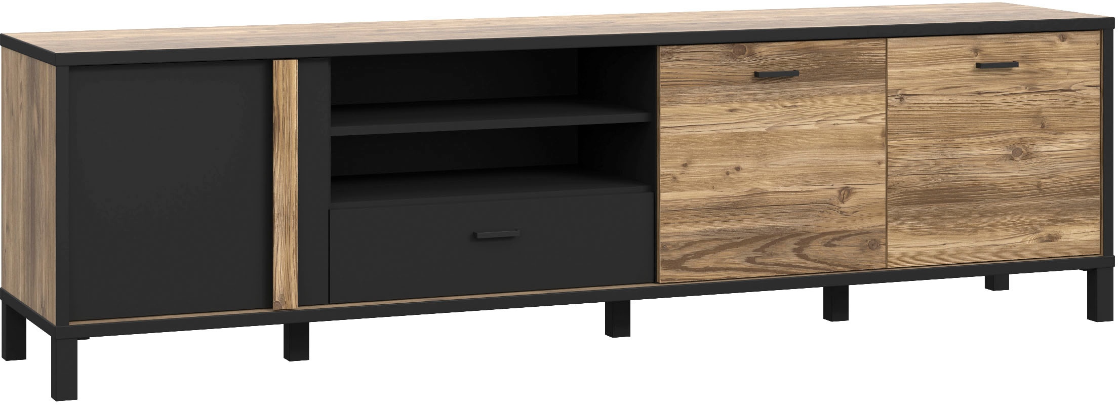 FORTE Lowboard »Hayato«, TV-Schrank, TV-Board, Breite ca. 199 cm