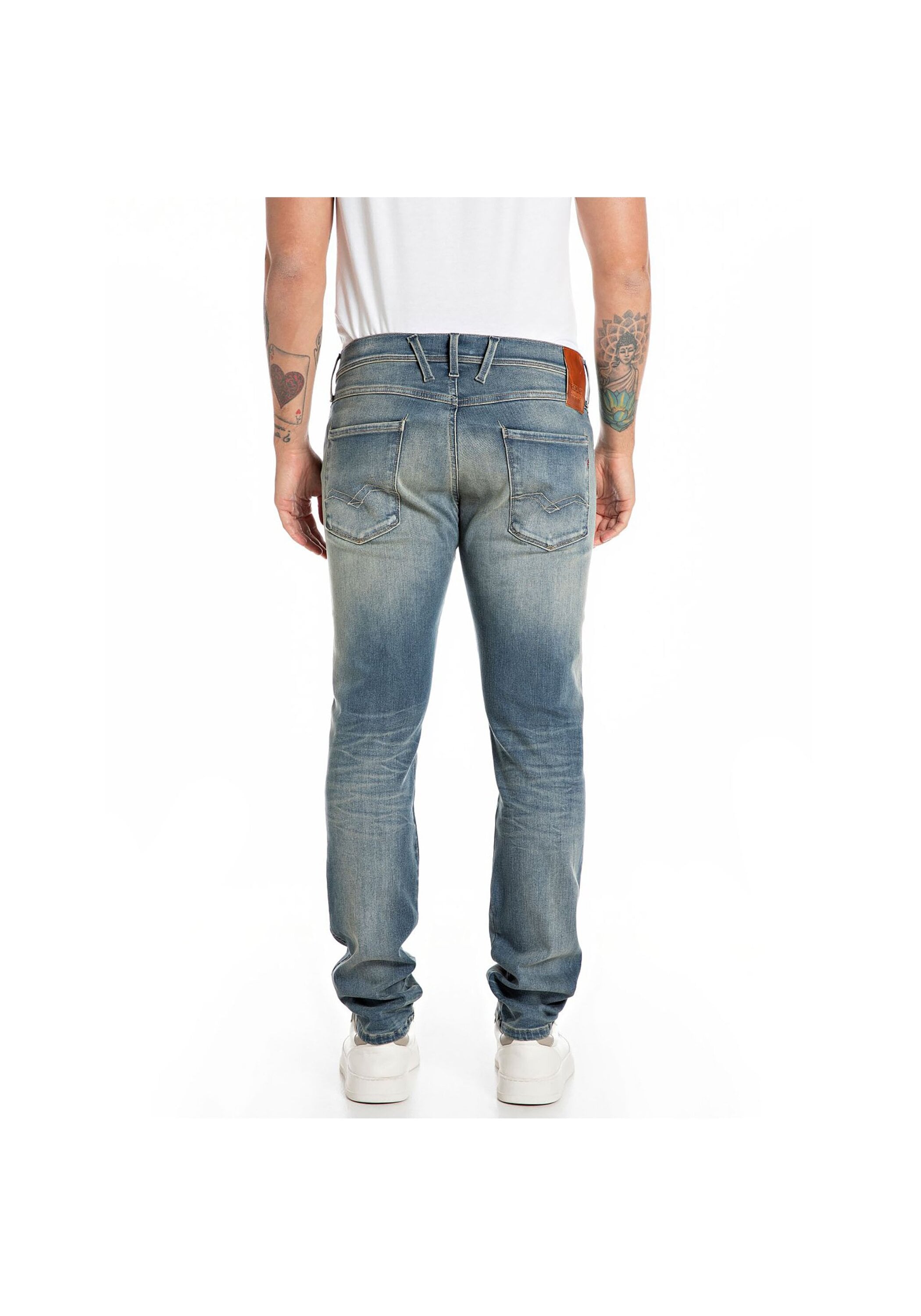 Replay Regular-fit-Jeans »Jeans Hyperflex Stretch ANBASS«