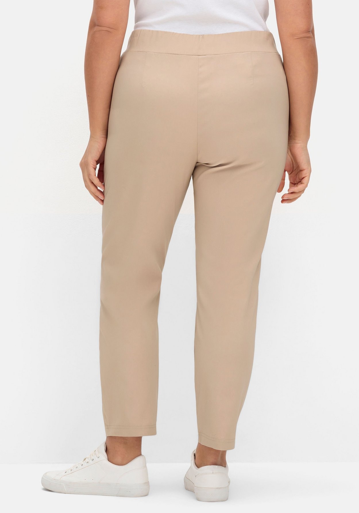 Sheego Schlupfhose »Bengalin-Schlupfhose mit dekorativem Bund«