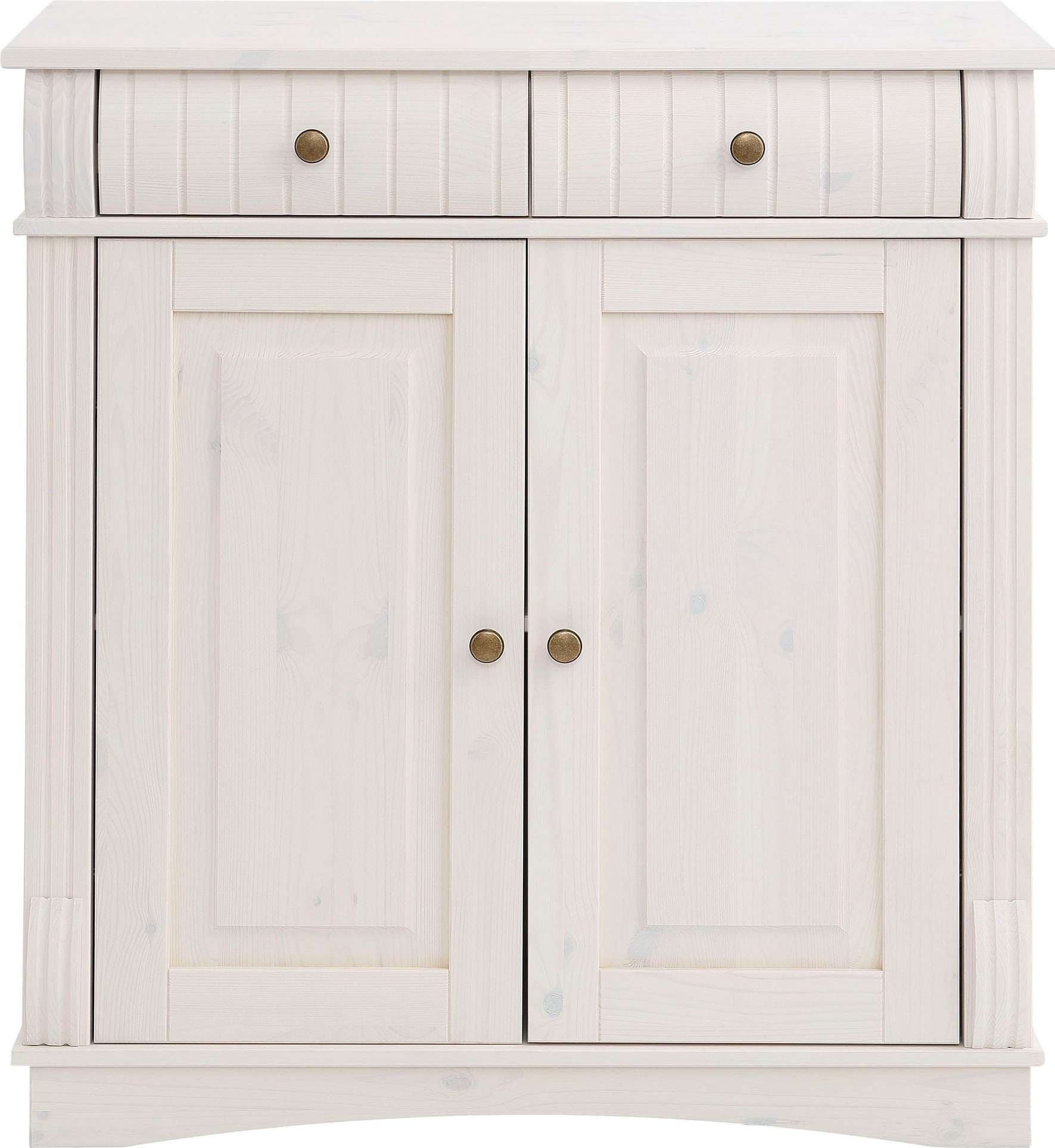 Home affaire Kommode »Teresa Sideboard nur 2 Schubkästen«, aus massiver Kiefer Breite 84 cm, FSC®