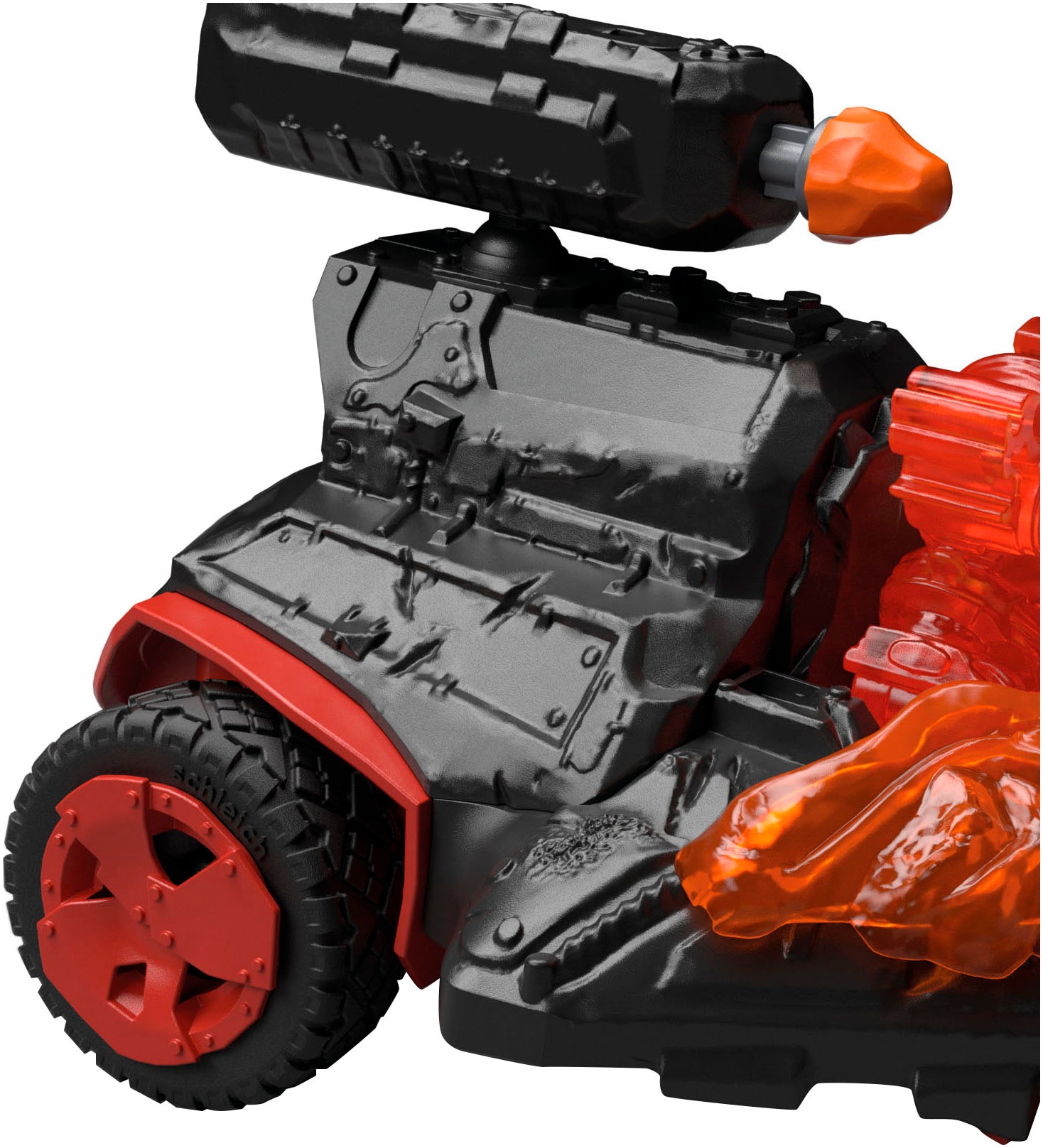 Schleich® Spielzeug-Auto »ELDRADOR® CREATURES, Lava Düsenjet Fahrzeug mit Mini Cretaure (42663)«, Made in Europe