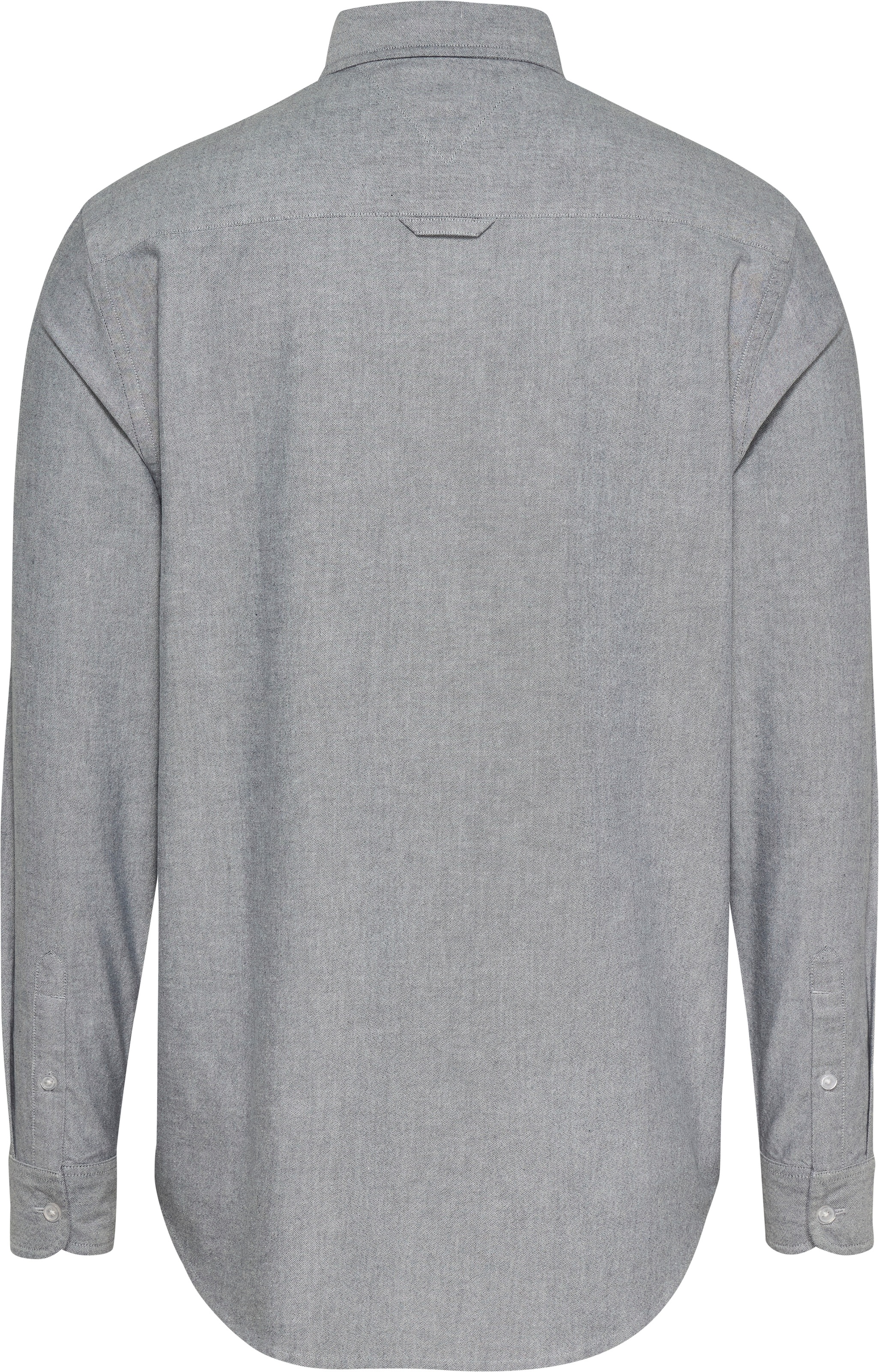 Tommy Jeans Langarmhemd »TJM REG OXFORD SHIRT EXT«, mit Logostickerei
