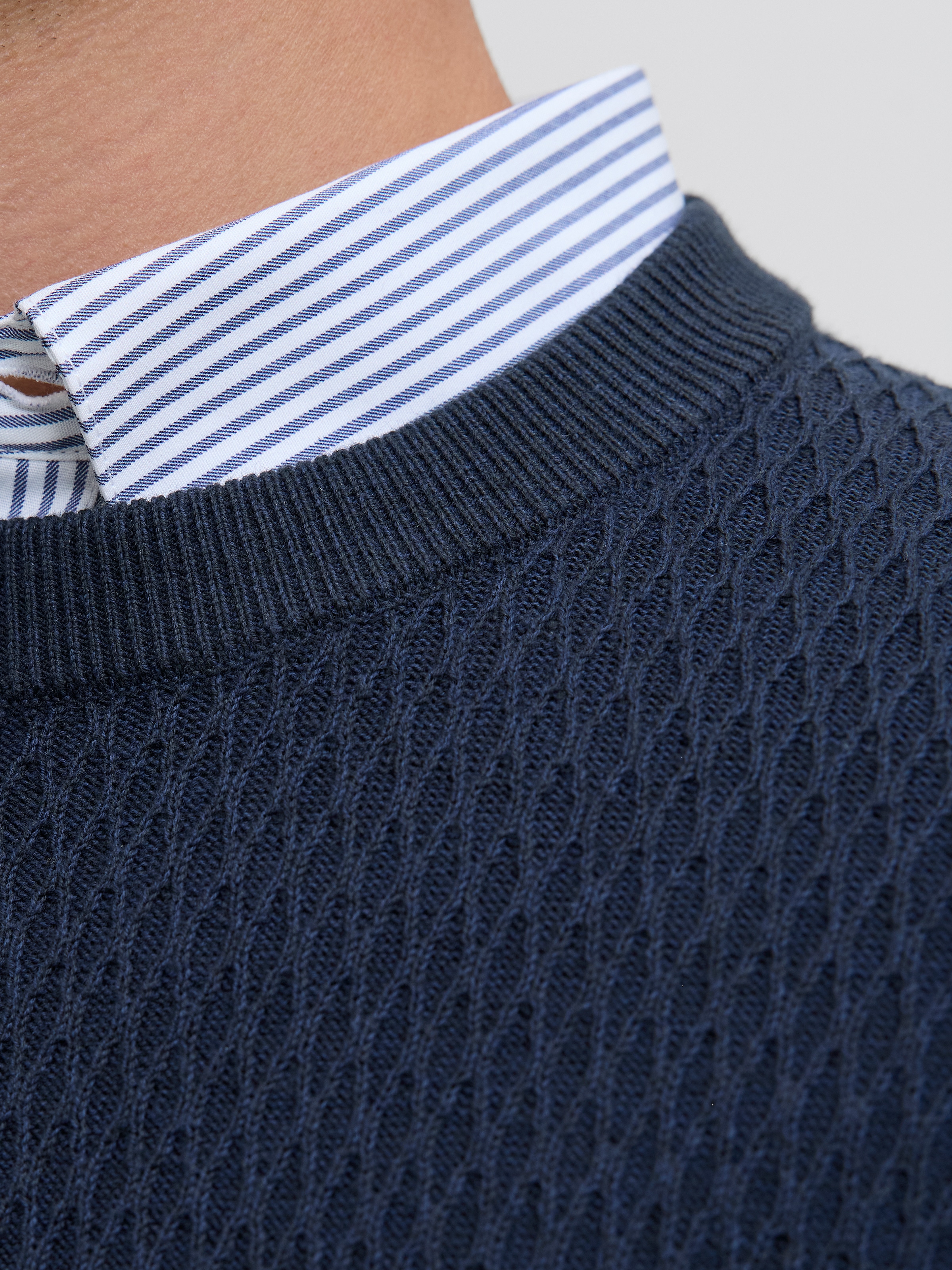 Jack & Jones Strickpullover »JPRBLAREAGAN KNIT CREW NECK«