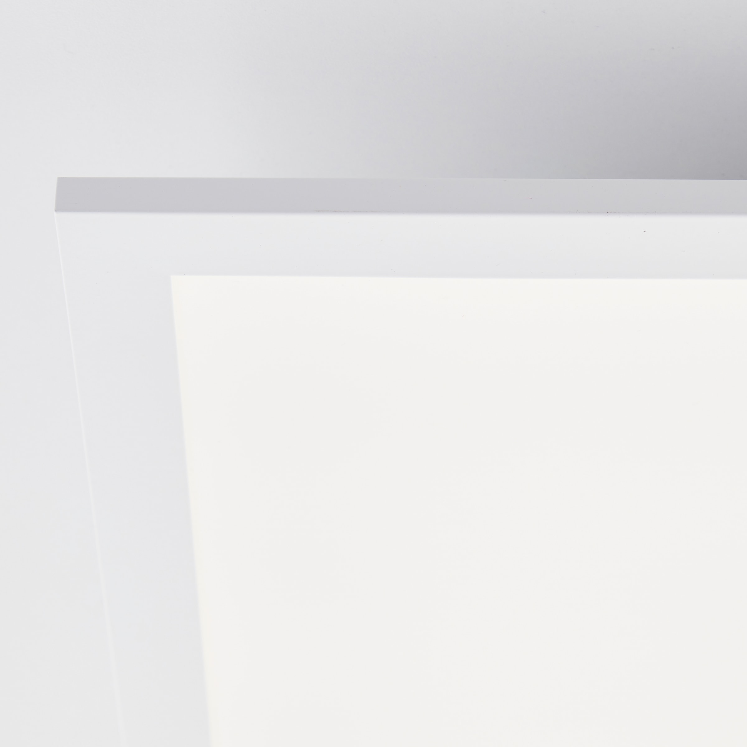 Brilliant LED Deckenleuchte »Briston«, 45 x 45 cm, 2500 lm, 3000-6500 K, IC-RGB, dimmbar, Aluminium, weiß