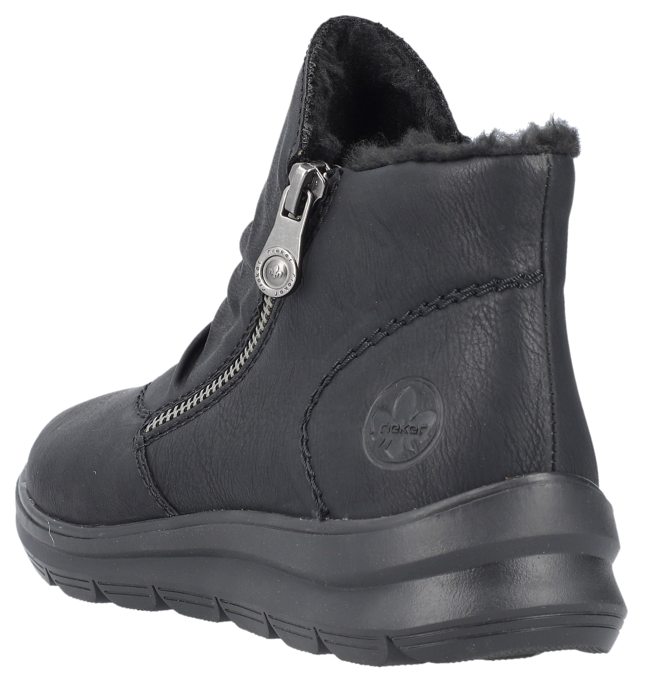Rieker Winterboots, Stiefelette, Warmfutter, Boots mit herausnehmbarer Textilsohle