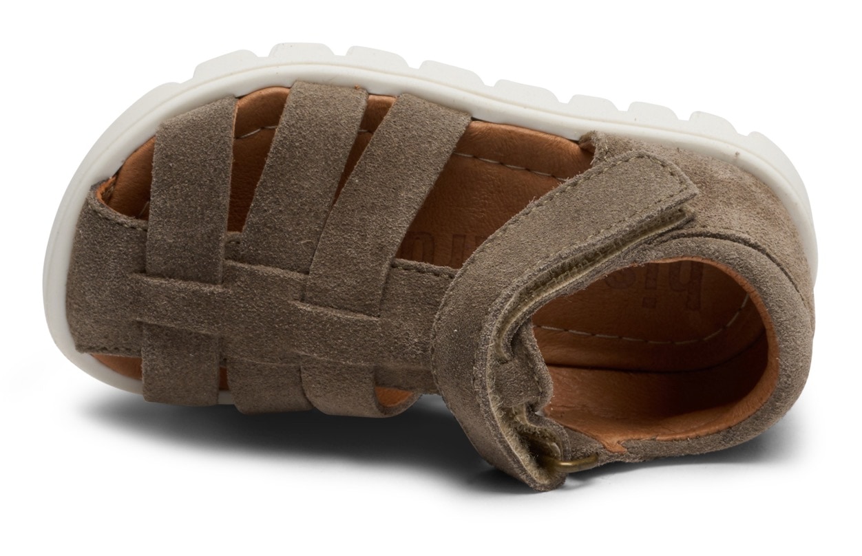 Bisgaard Sandale »beka s Weite: normal«  , Klettschuh mit Lederinnenausstattung, Größenschablone zum Download