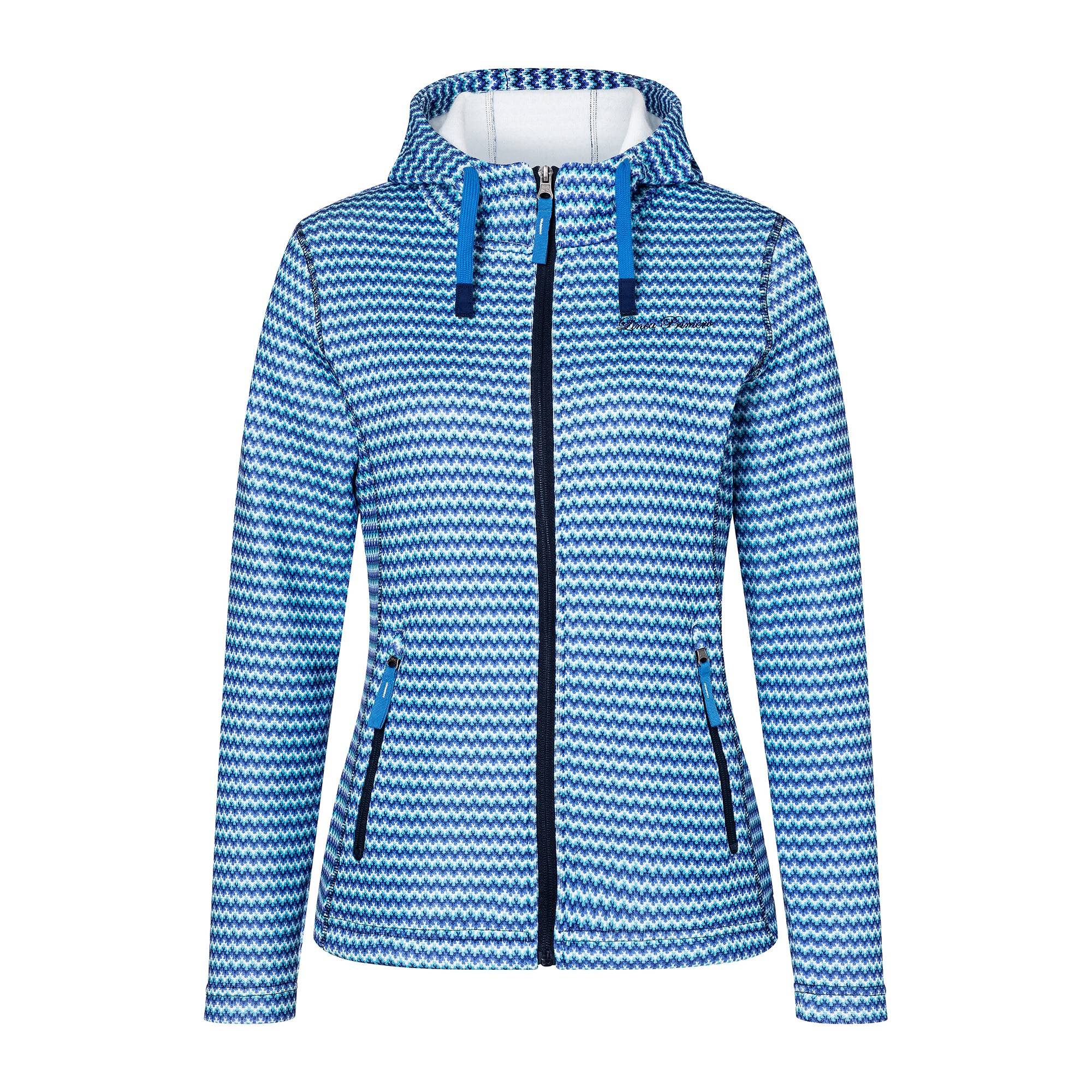 Kapuzensweatjacke »MONICA MEADOWS Women«, in Strickoptik