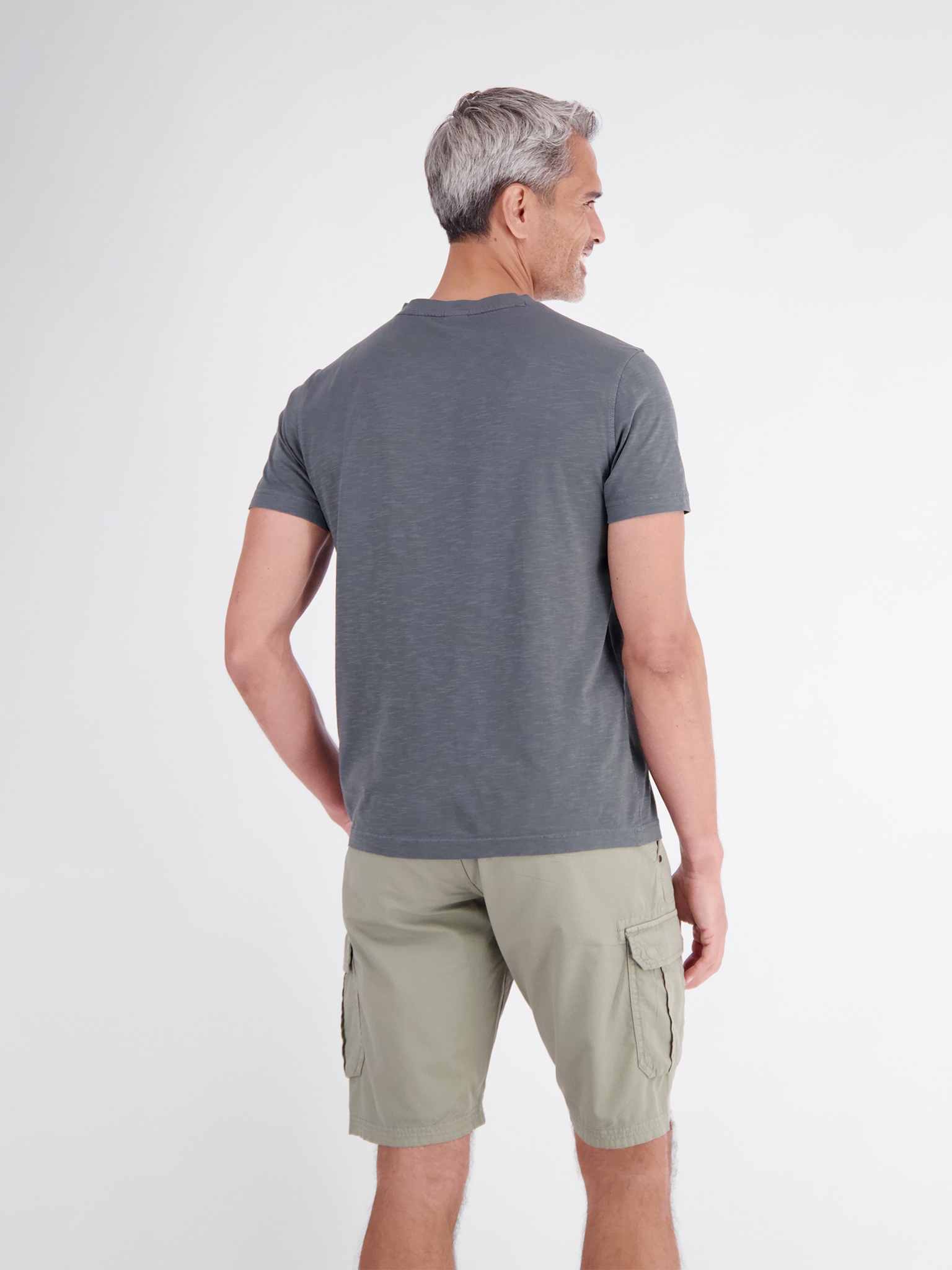 LERROS Kurzarmshirt Sommershirt mit V-Ausschnitt