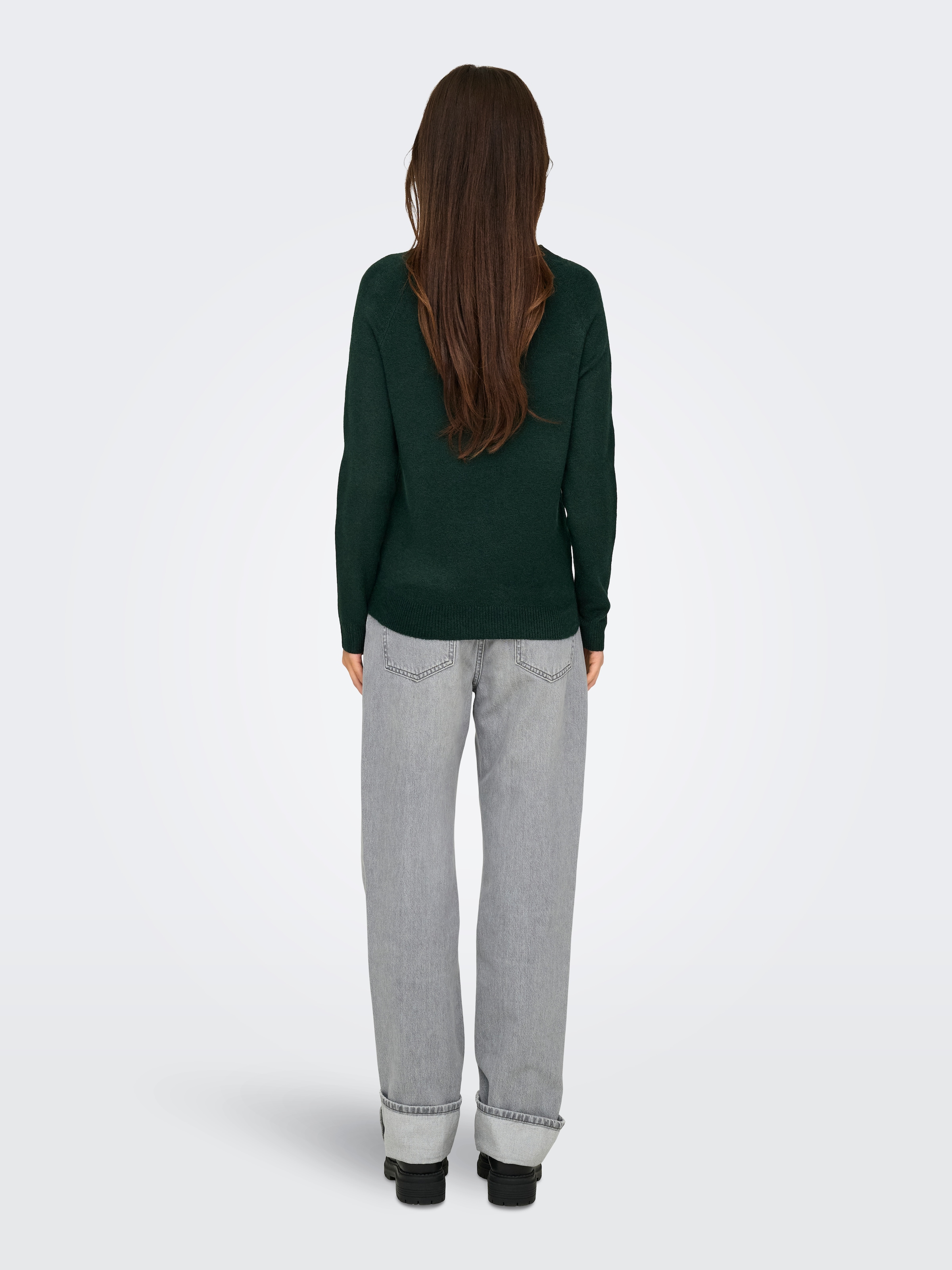 ONLY »ONLRICA LIFE L/S PULLOVER  KNT NOOS« Materialmix, regular fit