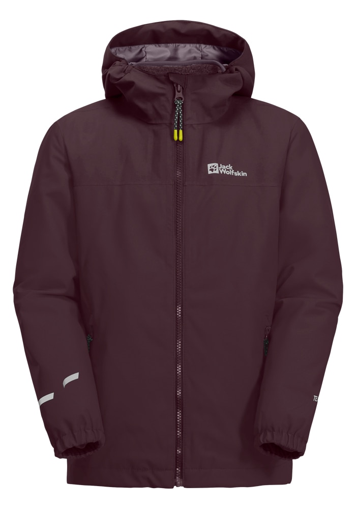 Jack Wolfskin 3-in-1-Funktionsjacke »SNOWCURL 3IN1 JACKET K« mit Kapuze