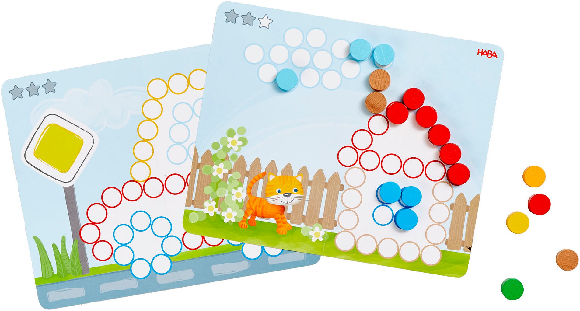 Haba Lernspielzeug »Zuordnungsspiel Scheibix«