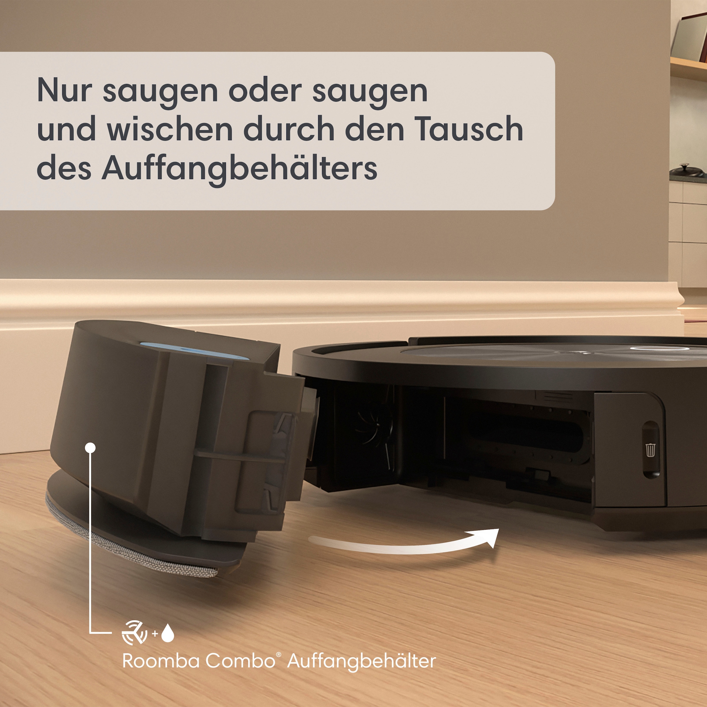 iRobot Nass-Trocken-Saugroboter »Roomba Combo j5578«