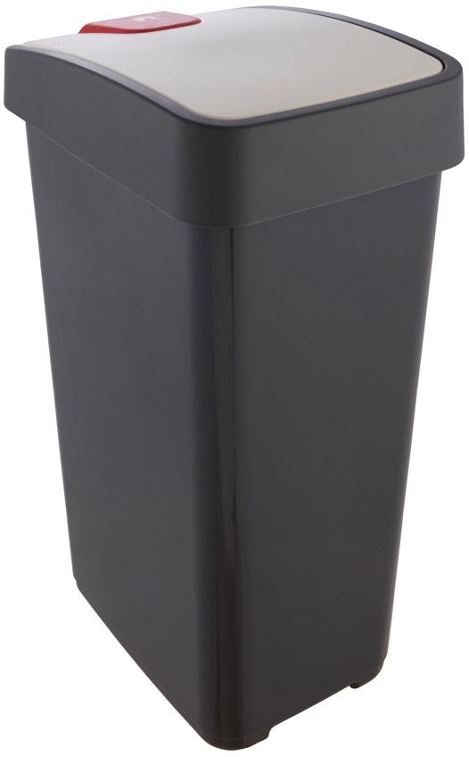 keeeper Mülleimer »magne«, 1 Behälter, 45 L, mit Flip-Deckel, Soft-Touch,  Made in Europe online kaufen, mit 3 Jahren XXL Garantie