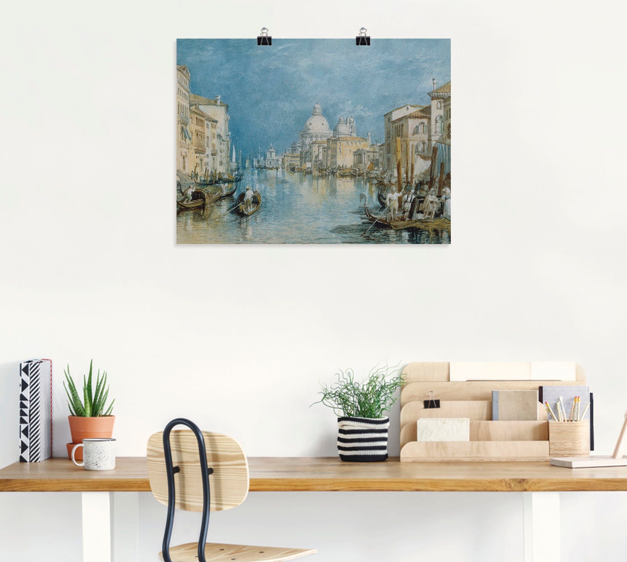 Artland Wandbild »Venedig, Canale Grande.«, Italien, (1 St.), als Leinwandbild, Poster in verschied. Größen