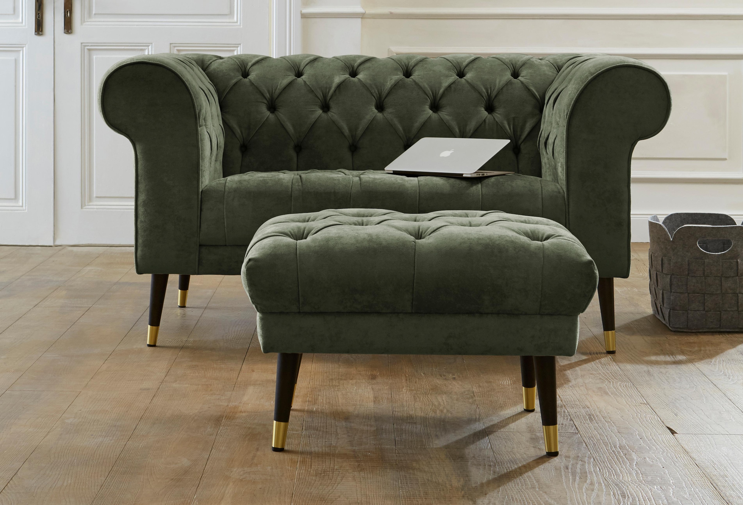 Home affaire Chesterfield-Sofa »Tinnum«