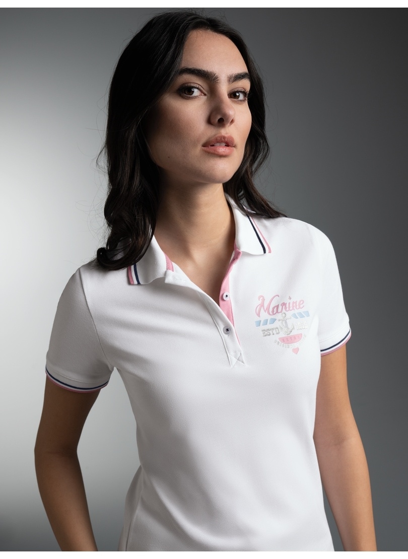 Trigema Poloshirt »TRIGEMA Polo Shirt im Marine Design« 1