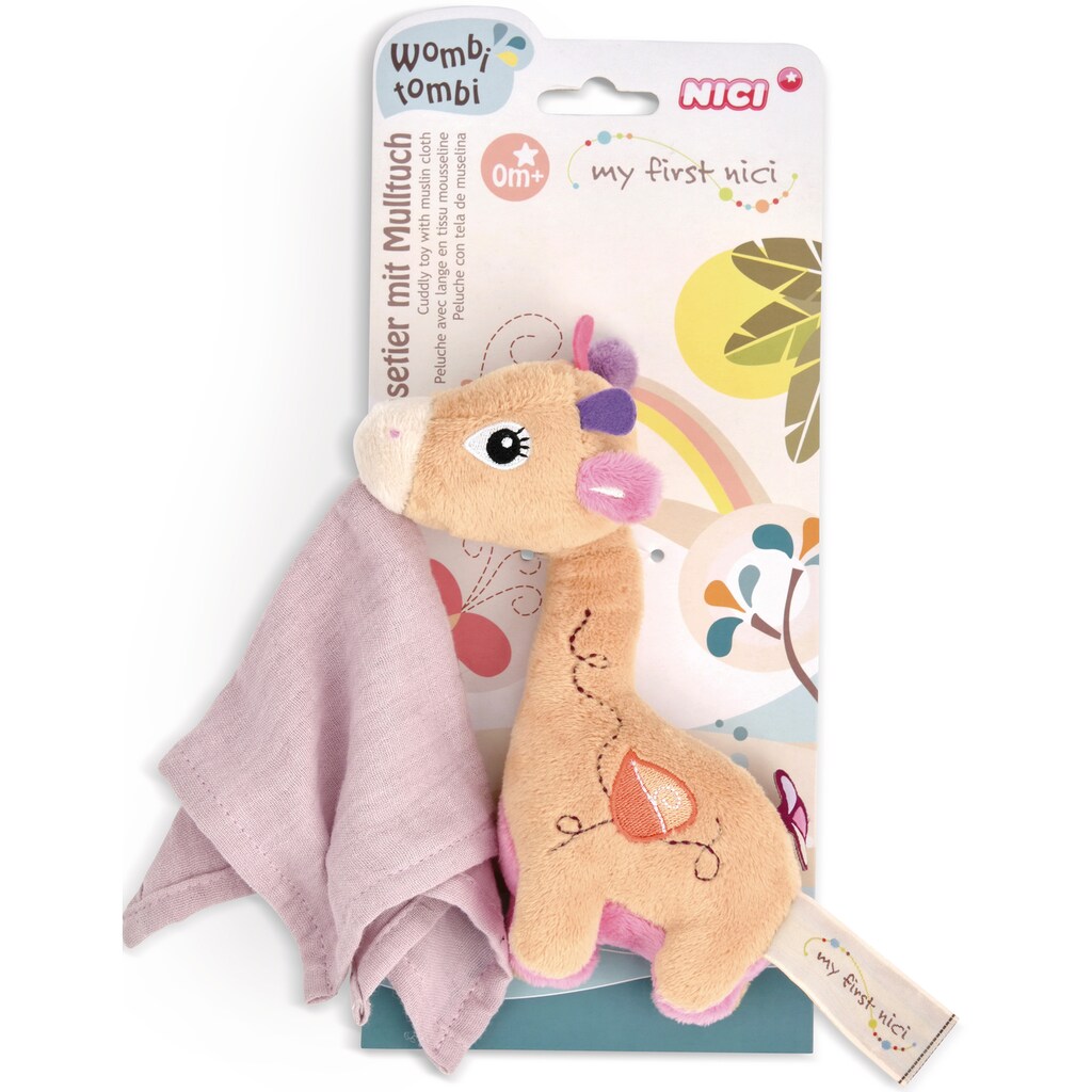 Nici Kuscheltier »My first NICI, Giraffe Sasuma 3D, 16 cm«