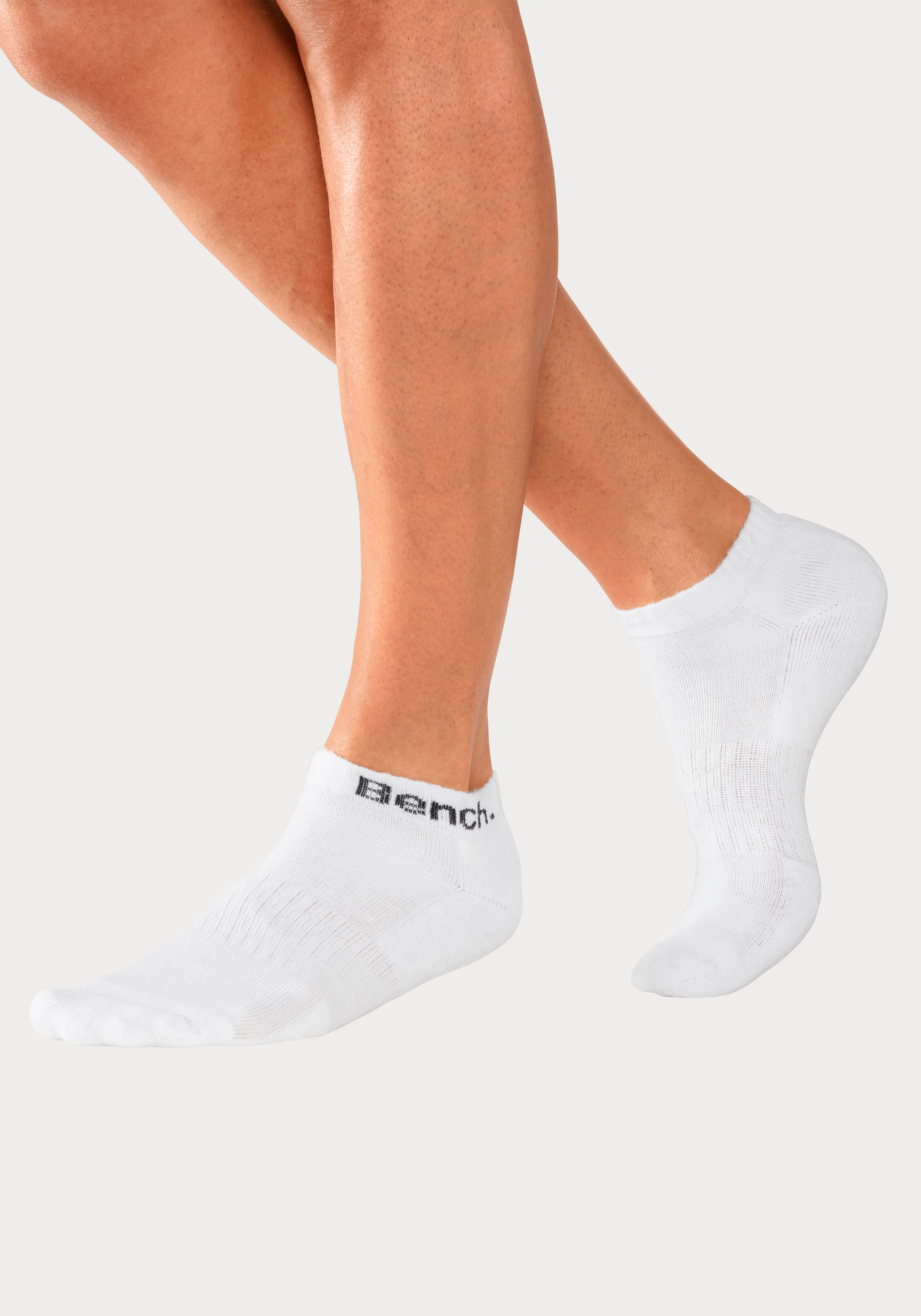 Bench. Sportsocken, (Packung), Tennis Kurzsocken mit Halbfußfrottee