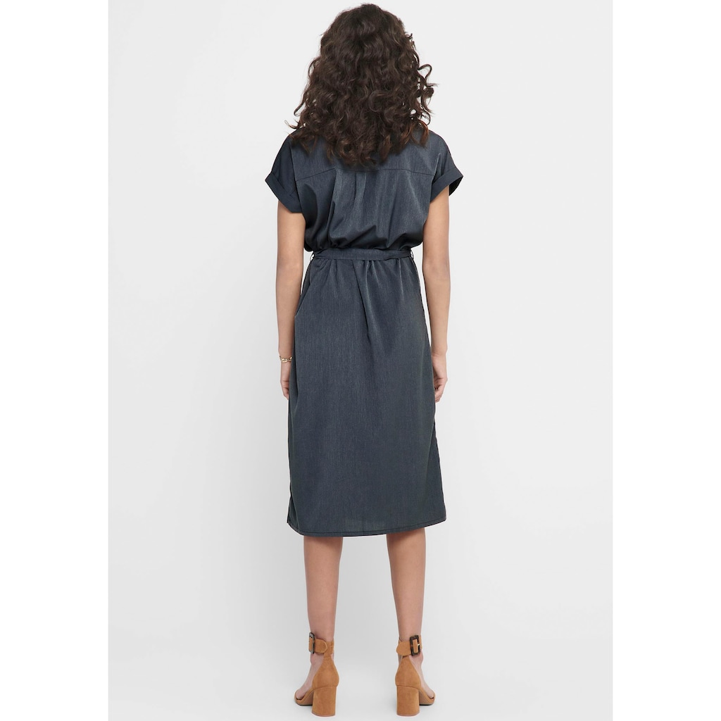 ONLY Hemdblusenkleid »ONLHANNOVER S/S SHIRT DRESS NOOS WVN«