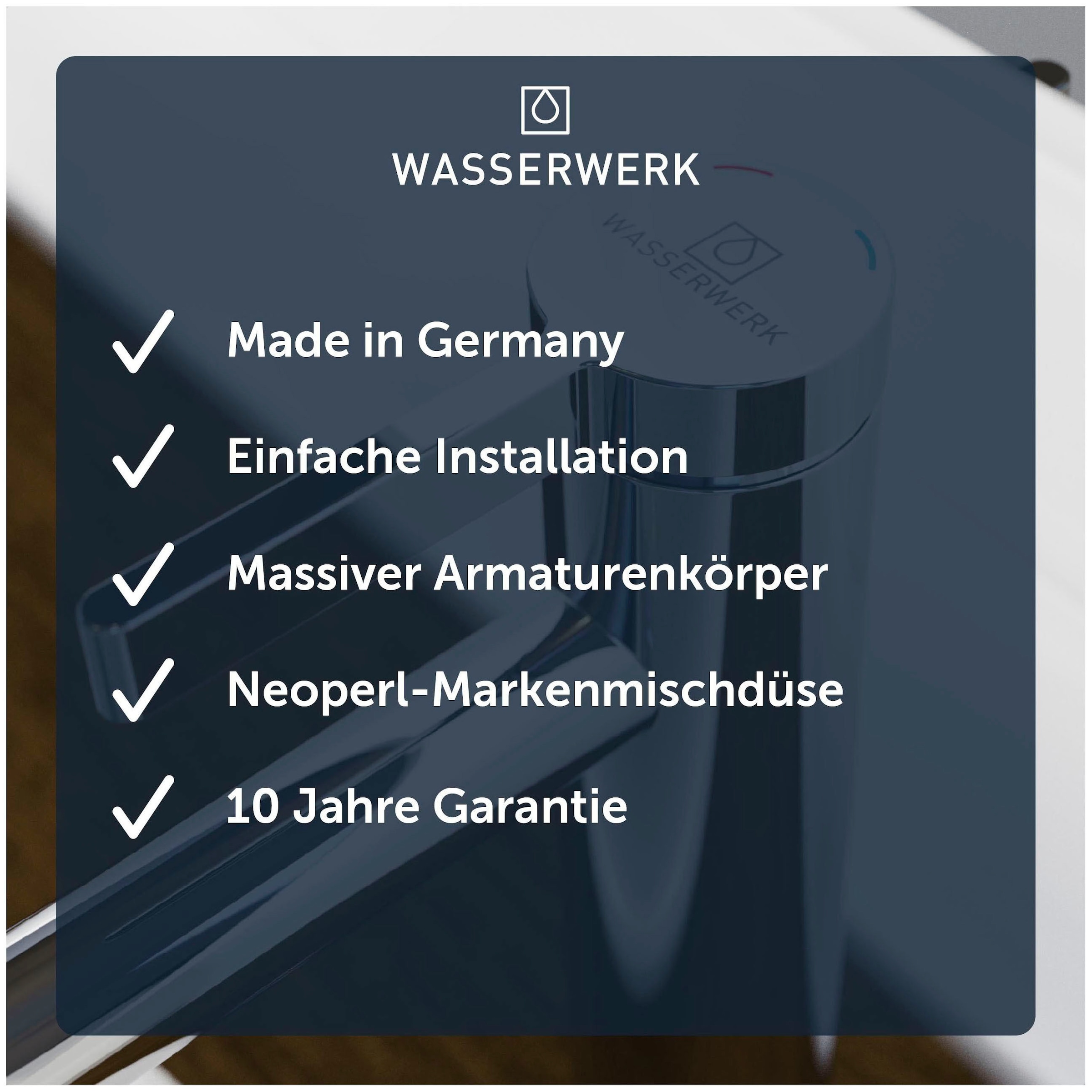 WASSERWERK Waschtischarmatur »WT 14«