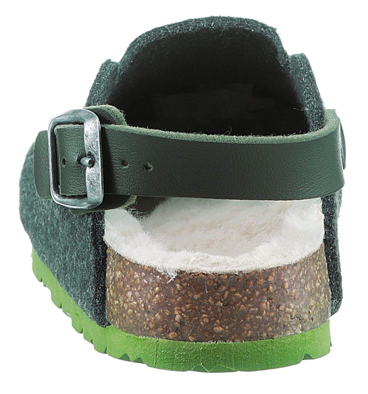 Superfit Pantoffel »FUSSBETTPANTOFFEL WMS: mittel«, mit wärmender Kunstfell-Innensohle