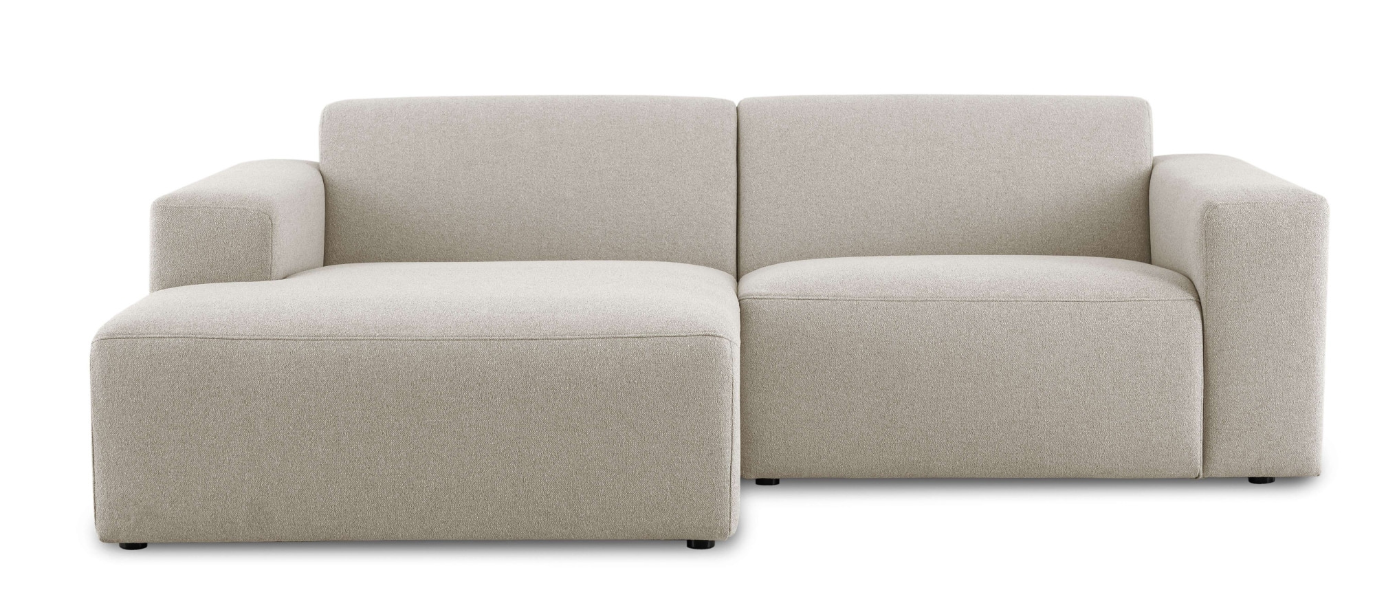 INOSIGN Ecksofa »Koa,228cm, L-Form, Modulsofa, Webstoff, Cord«, Designsofa, weicher Lounge-Sitzkomfort, Welleunterfederung, bodentief