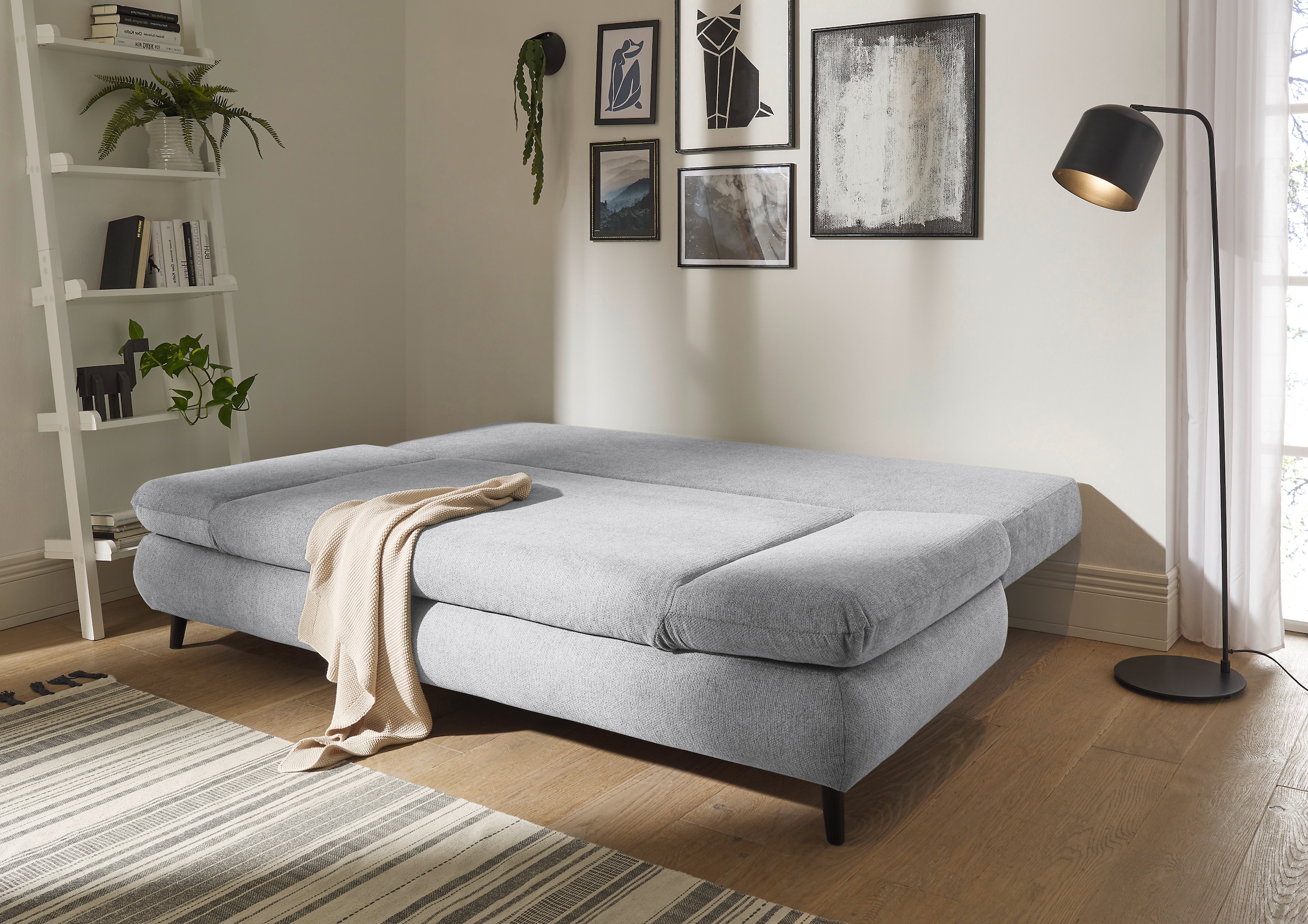 ED EXCITING DESIGN Schlafsofa »Sunny«, mit Bettkasten & Armteilverstellung