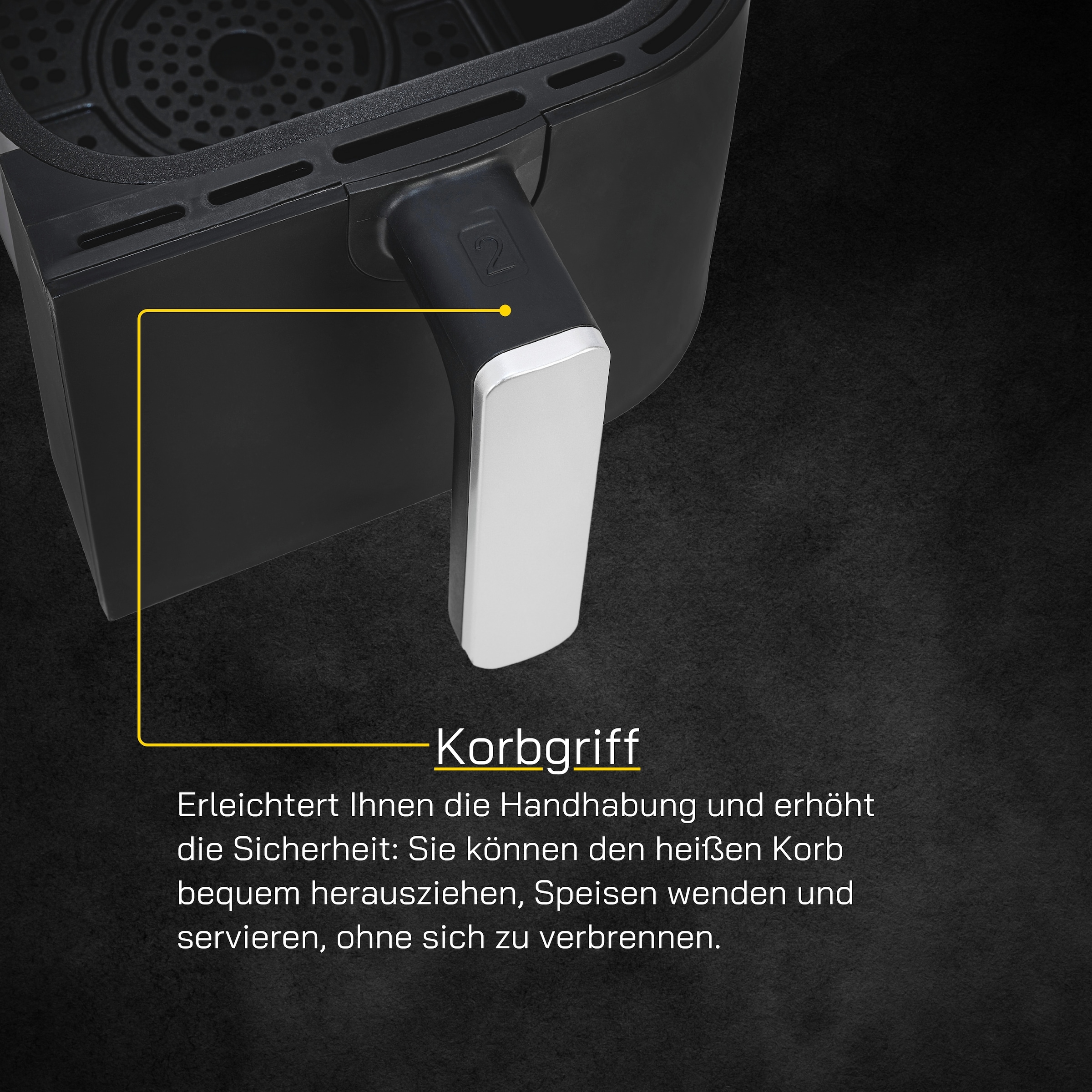 Gutfels Fritteuse »AIRFRY 5010« 2600 W 8,5 L  ·  2x 4,2 L