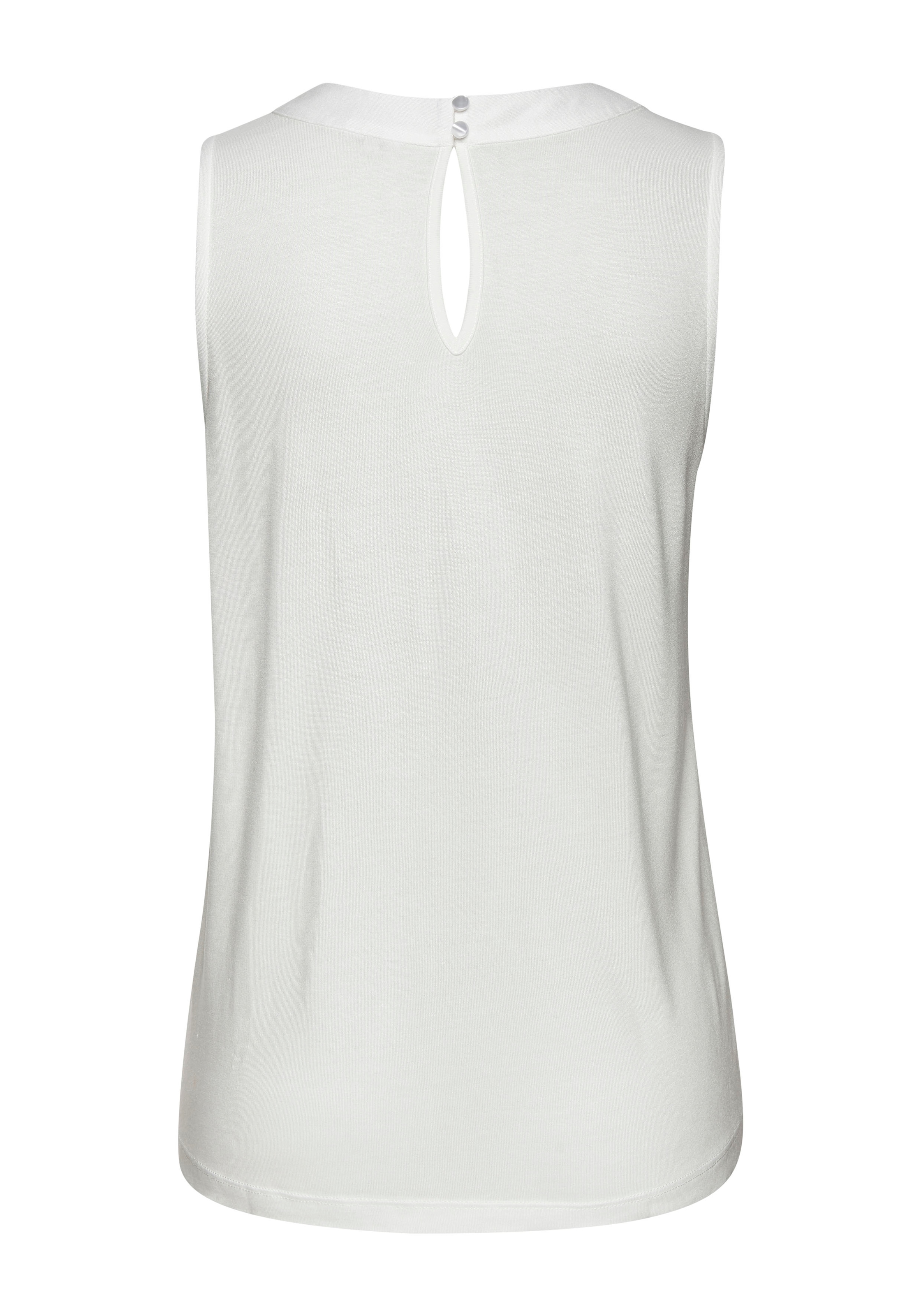 Vivance Tanktop, mit besonderem Ausschnitt, schlichtes Sommertop, casual