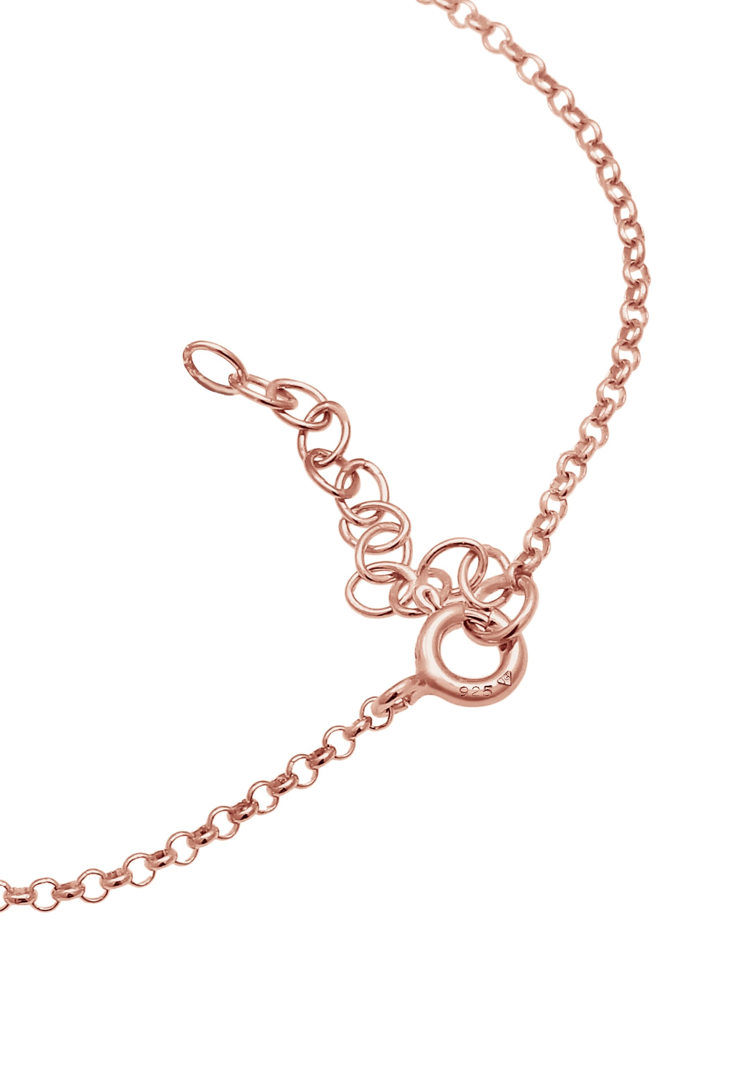 Elli Armkette »Armband Kreis Circel Ring Rund Trend Geo 925 Silber«