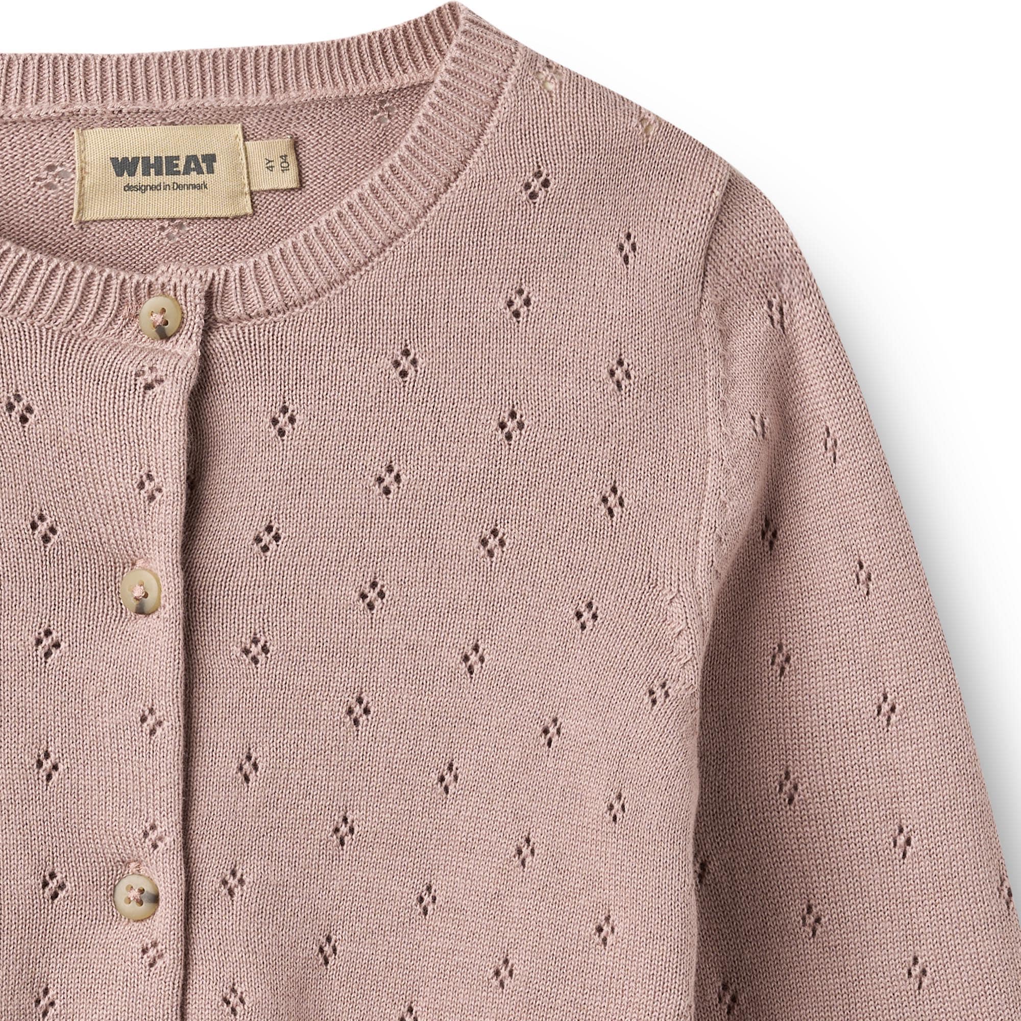 WHEAT Strickjacke »Knit Cardigan Maia« Baumwolle