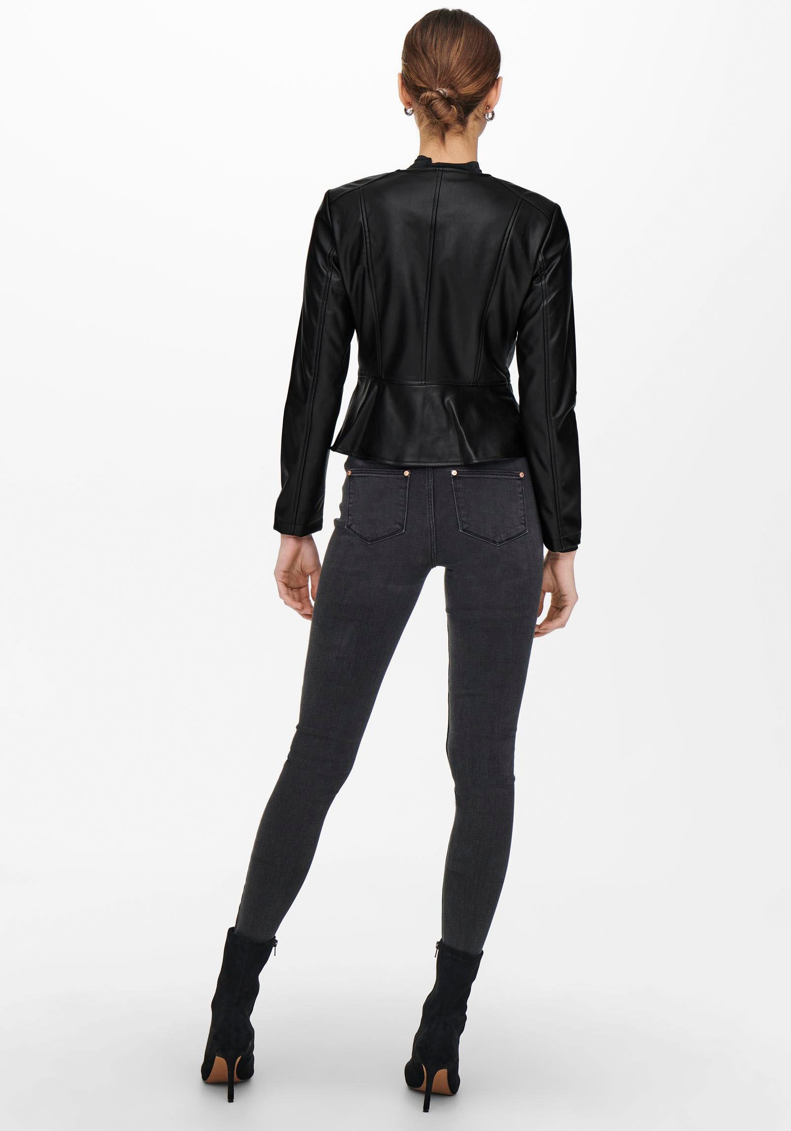 ONLY Lederimitatjacke »ONLSARAMY FAUX LEATHER JACKET CC OTW«