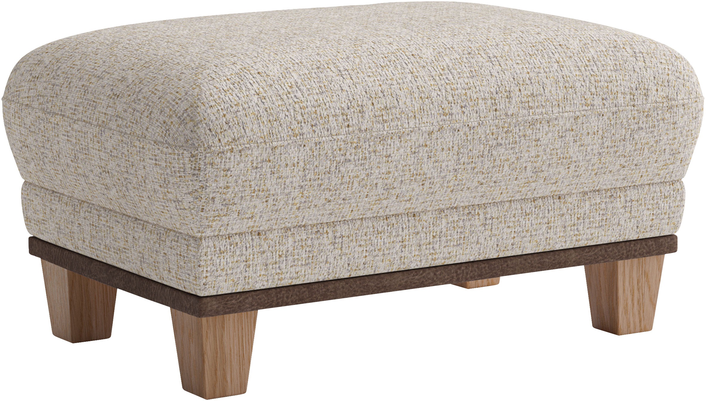 sit&more Polsterhocker »Concept« mit Buchefuß in drei Farben zur Auswahl