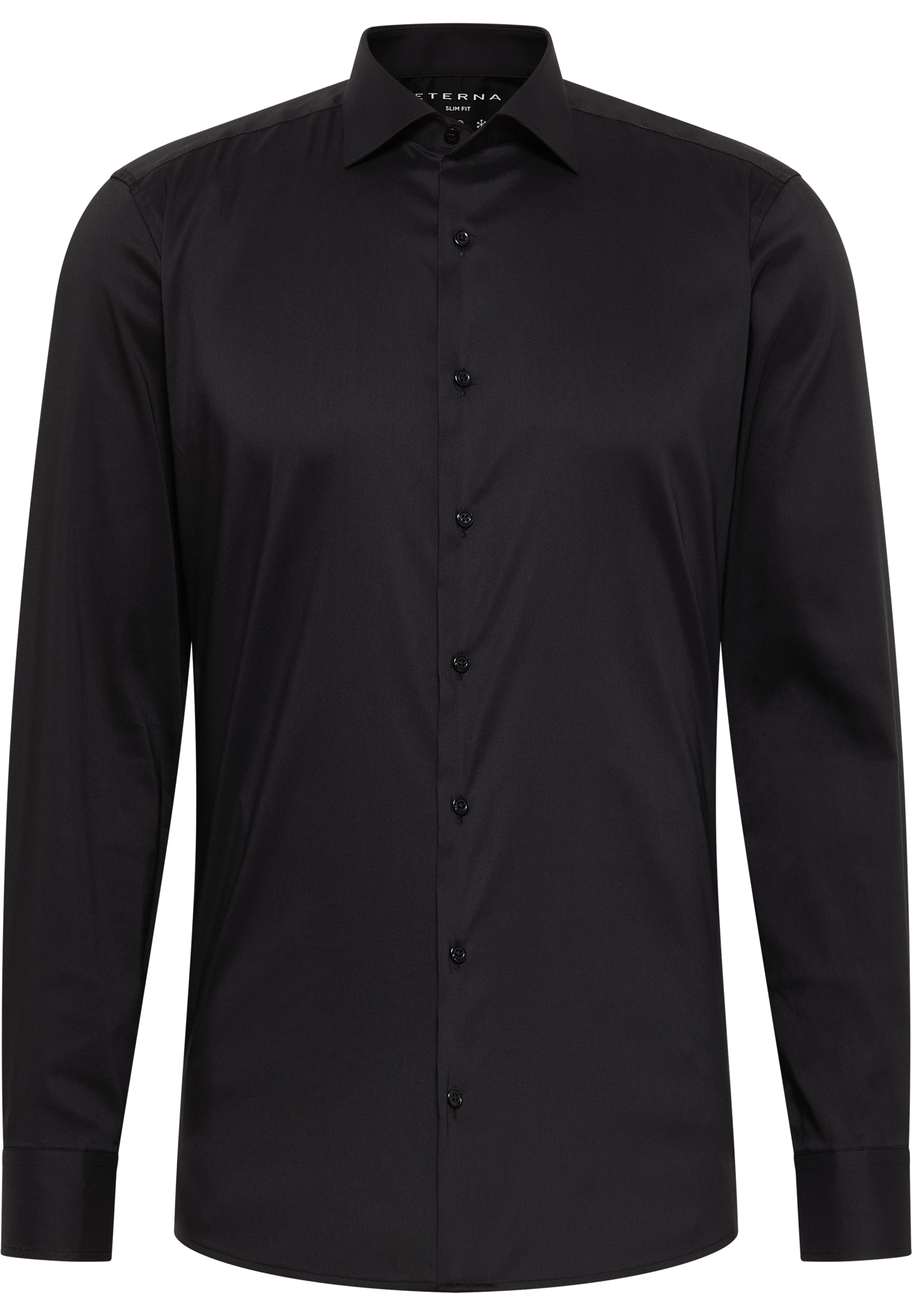 Eterna Langarmhemd »SLIM FIT« EASY IRON (bügelleicht)