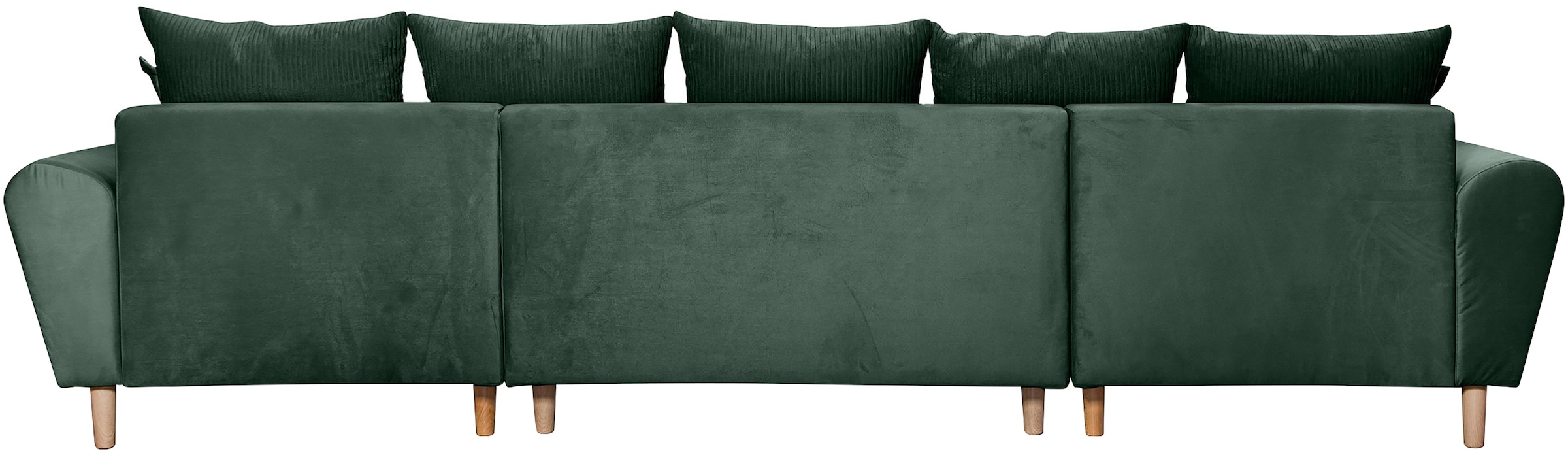 COLLECTION AB Wohnlandschaft »Raisa U-Form«, mit Federkern, Kissen und Steppung im Sitzbereich