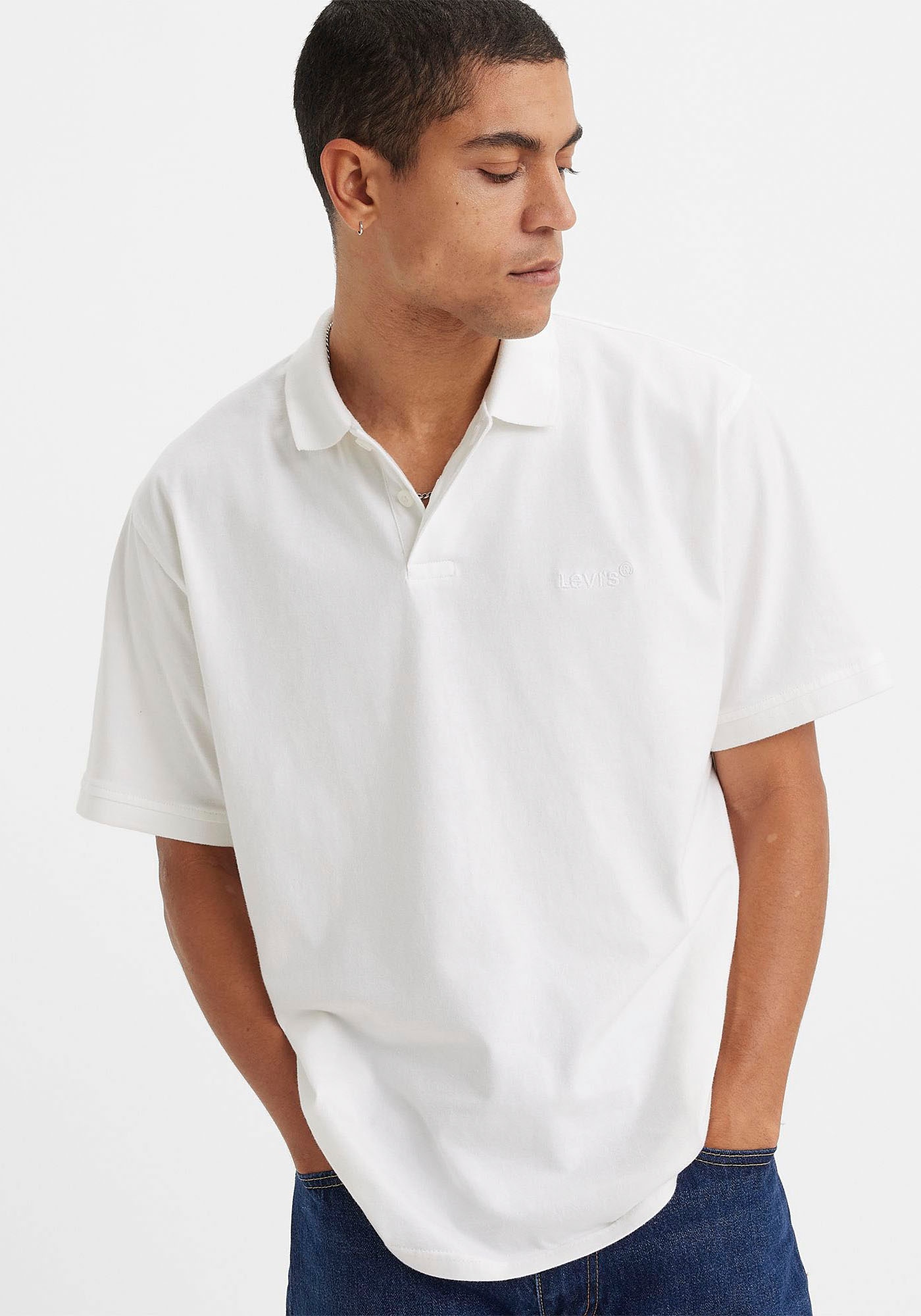 Levi's® Poloshirt mit Logo-Stickerei