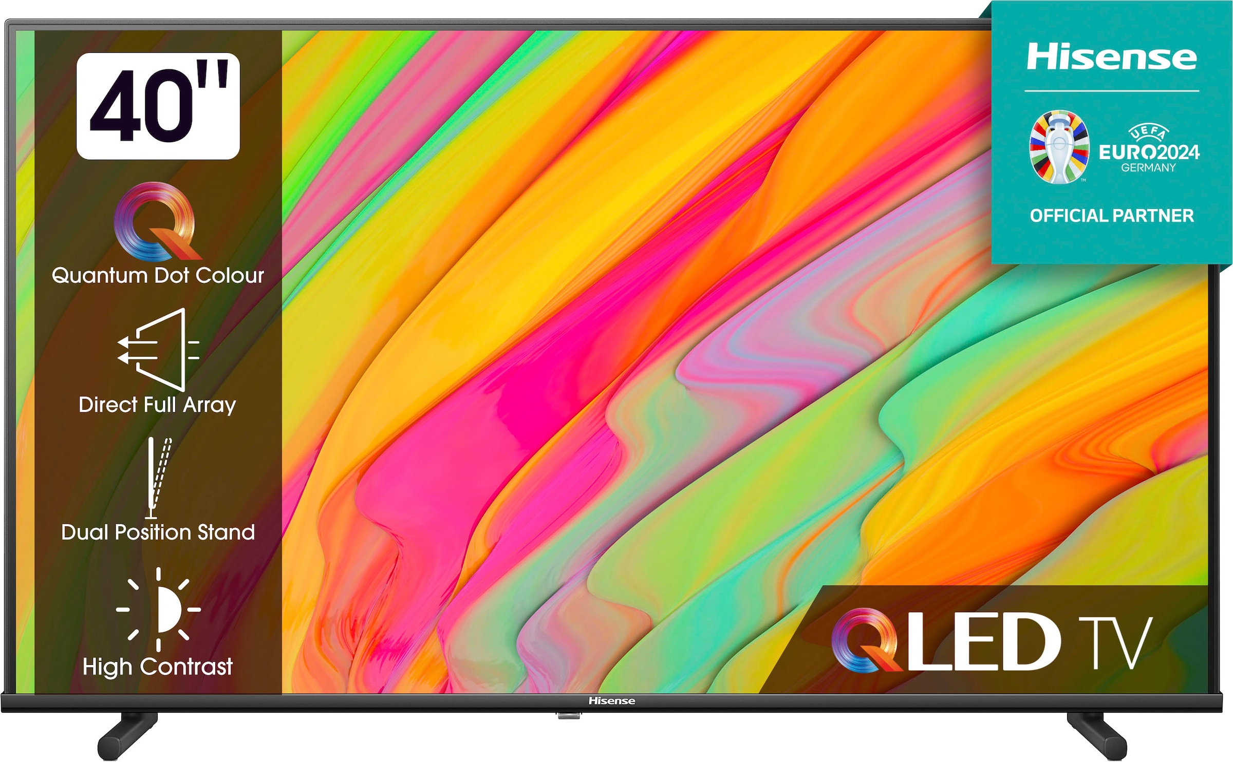 QLED-Fernseher, 101 cm/40 Zoll, Full HD, Duale Positionierung,Hisense QLED,VIDAA...