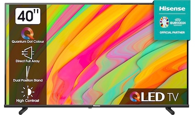 QLED-Fernseher, 101 cm/40 Zoll, Full HD, Duale Positionierung,Hisense QLED,VIDAA...