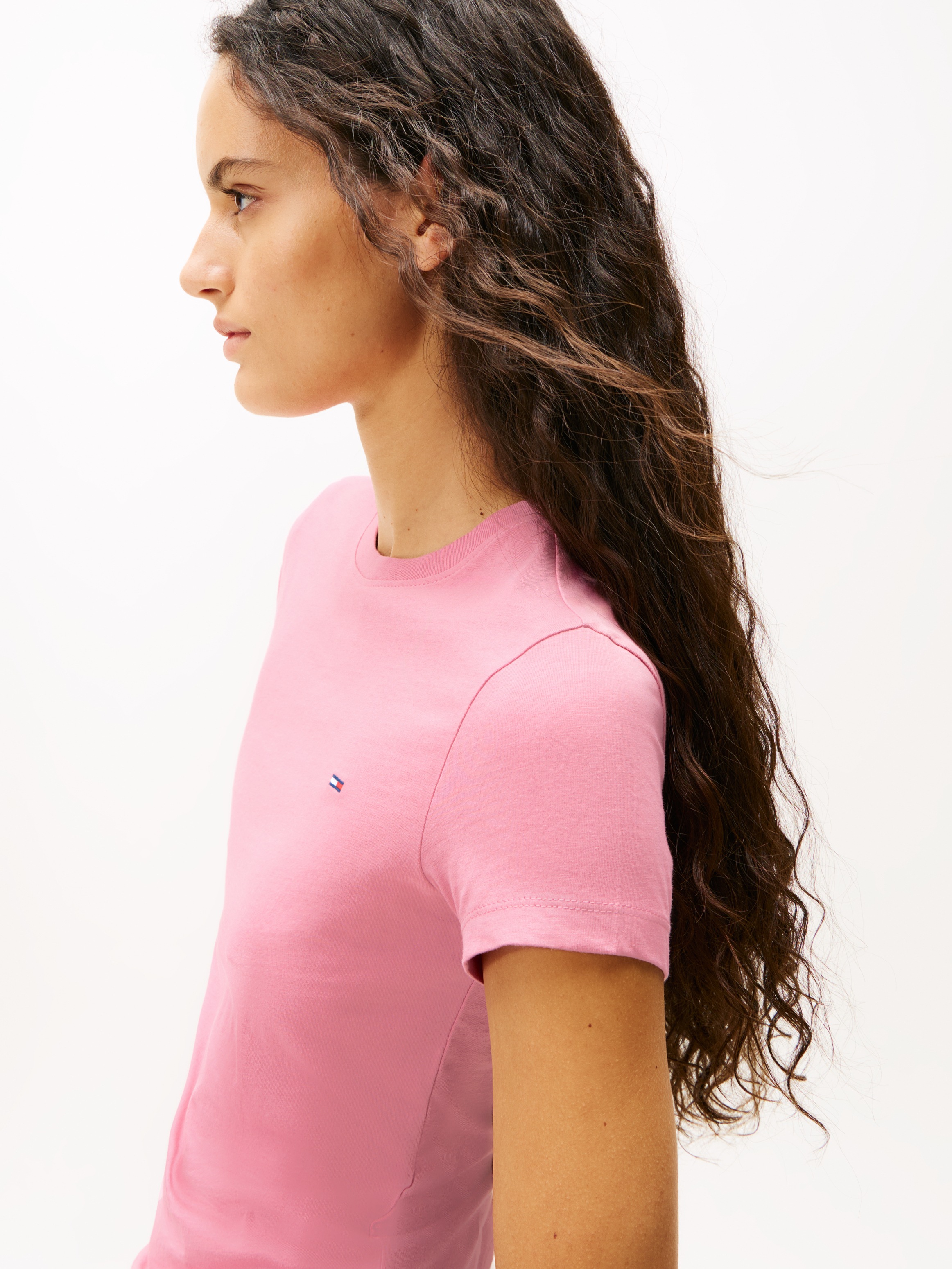 Tommy Jeans T-Shirt »TJW 2PACK C-NECK TEE« Packung, 2er, 2 Stk. tlg. mit Logo-Stickerei