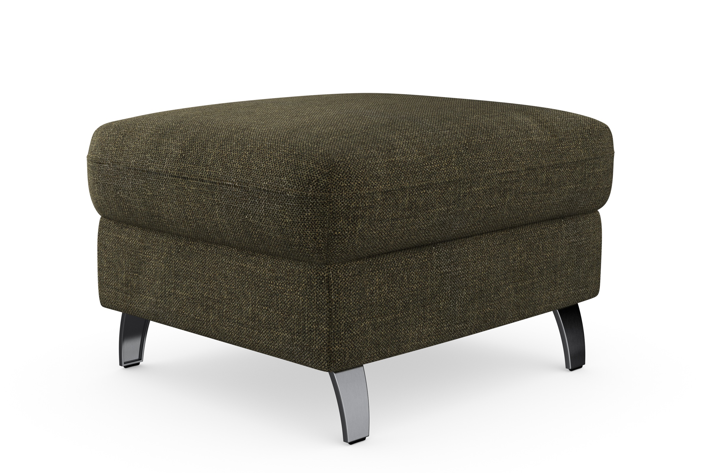 sit&more Stauraumhocker »Grenoble«, mit Stauraum und satinierten Füßen